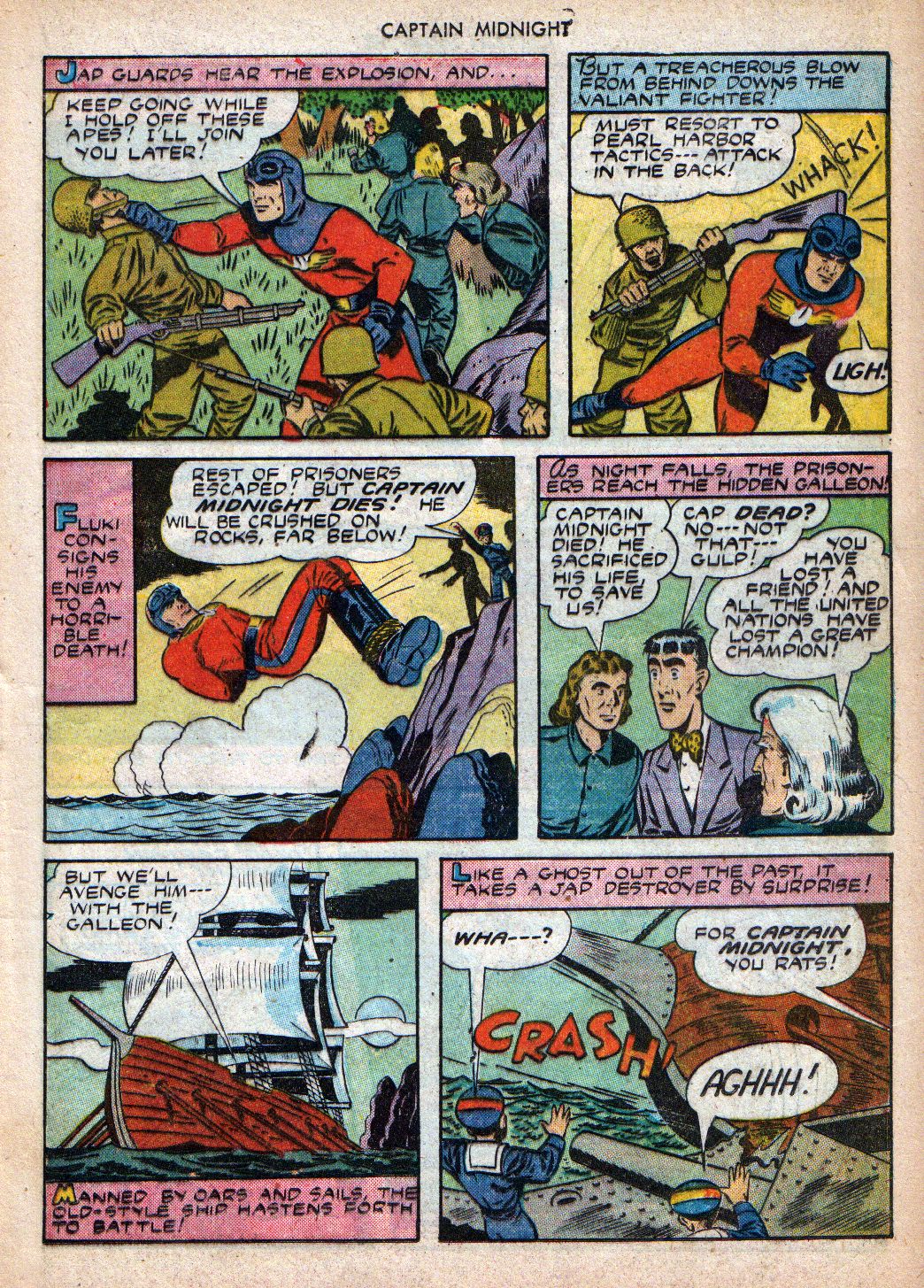 Read online Captain Midnight (1942) comic -  Issue #19 - 13