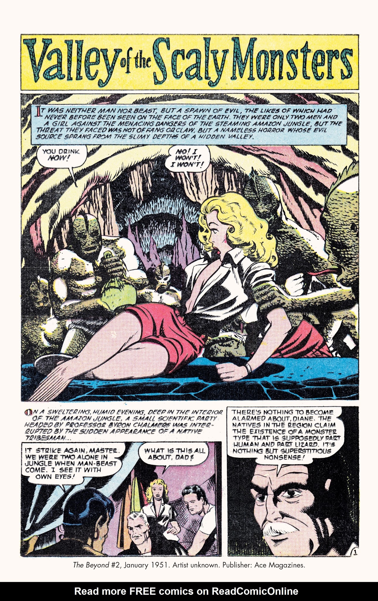 Read online Haunted Horror comic -  Issue #31 - 33