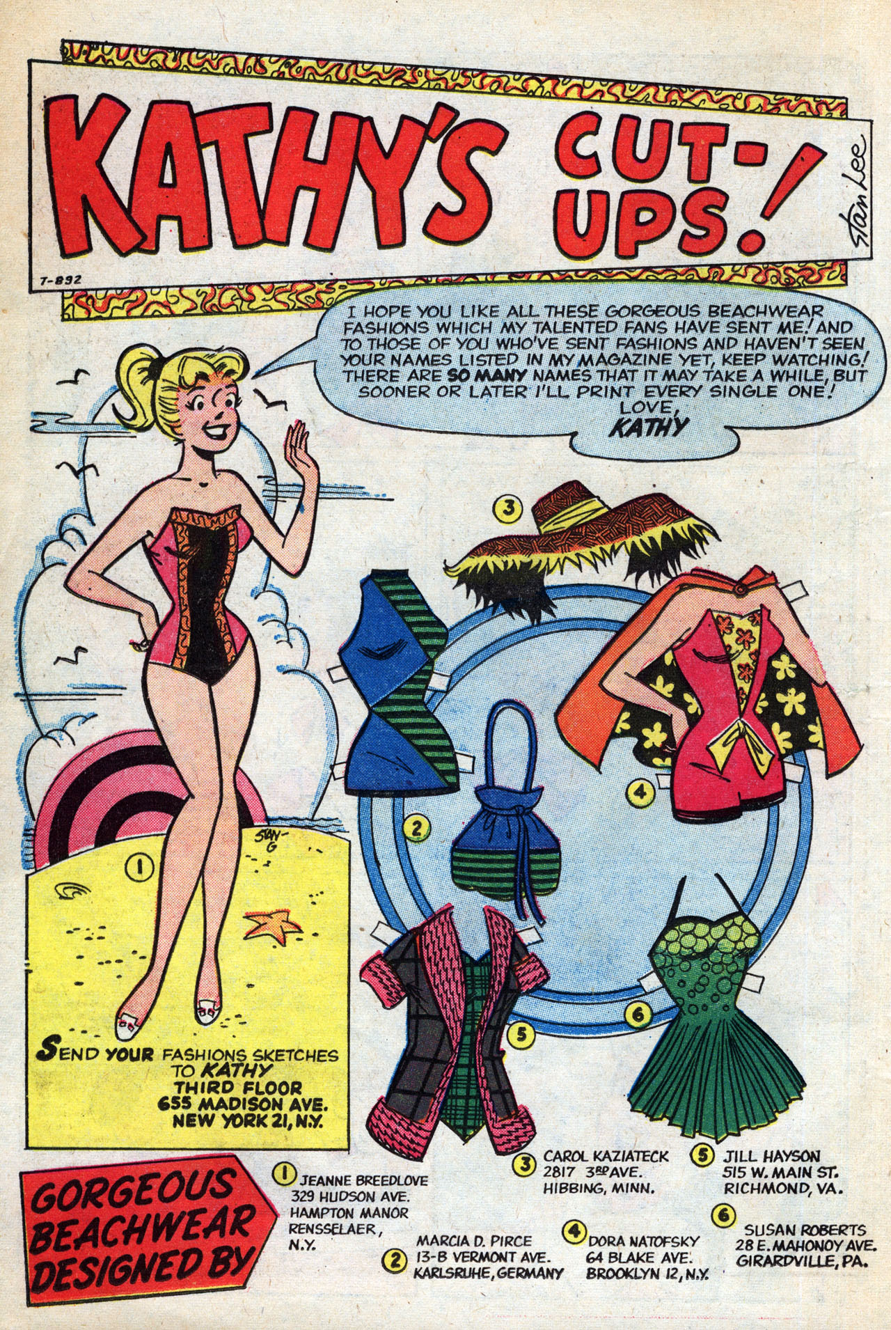 Read online Kathy (1959) comic -  Issue #7 - 14