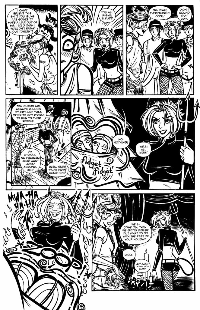 Read online Blue Monday: Dead Man's Party comic -  Issue # Full - 6