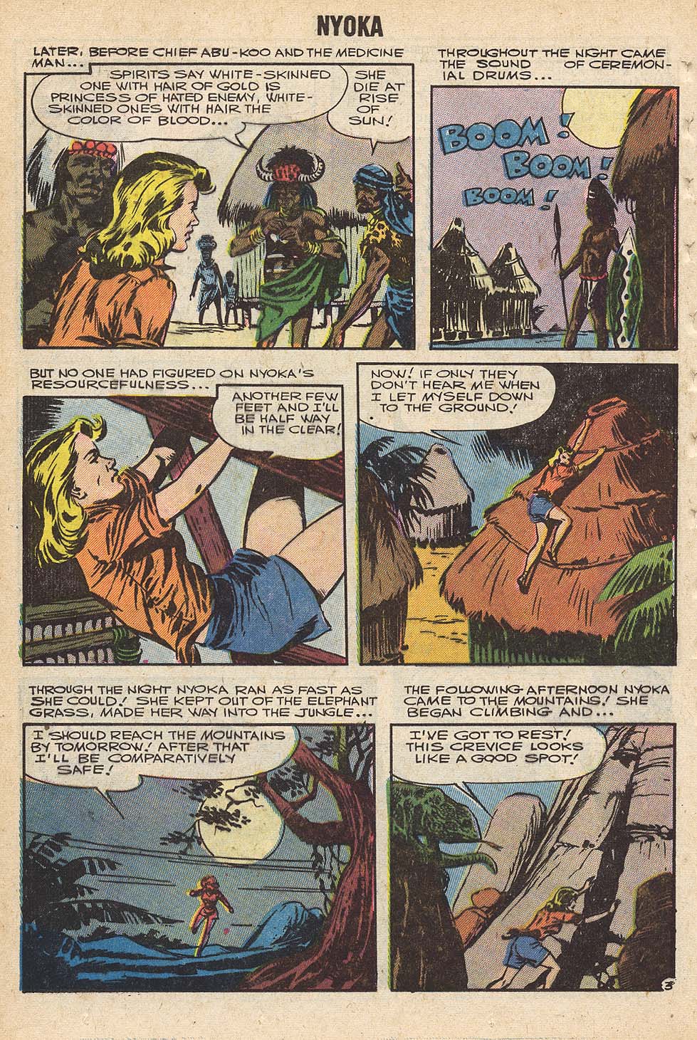 Read online Nyoka the Jungle Girl (1955) comic -  Issue #19 - 12