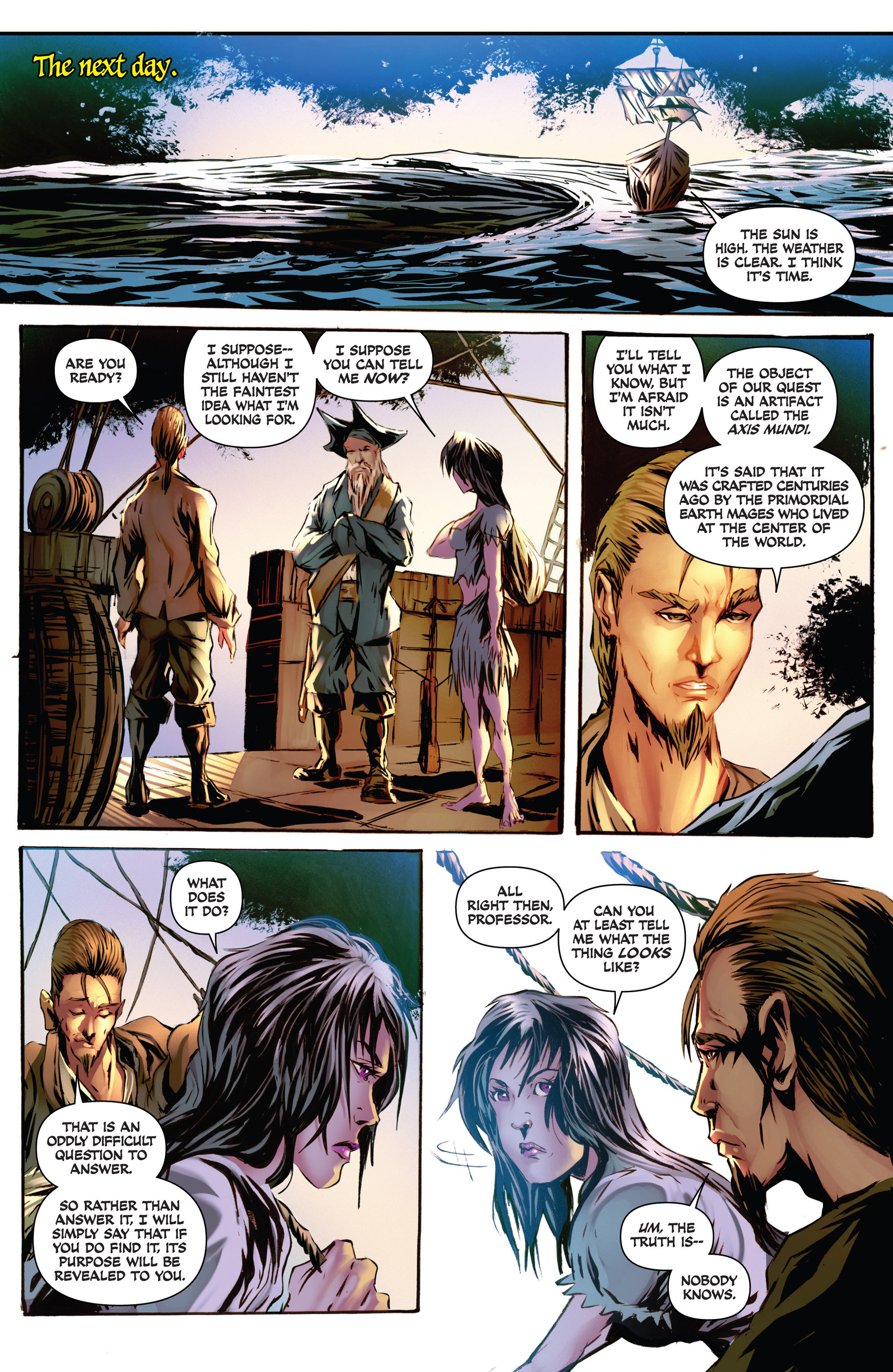 Read online Damsels: Mermaids comic -  Issue #3 - 9