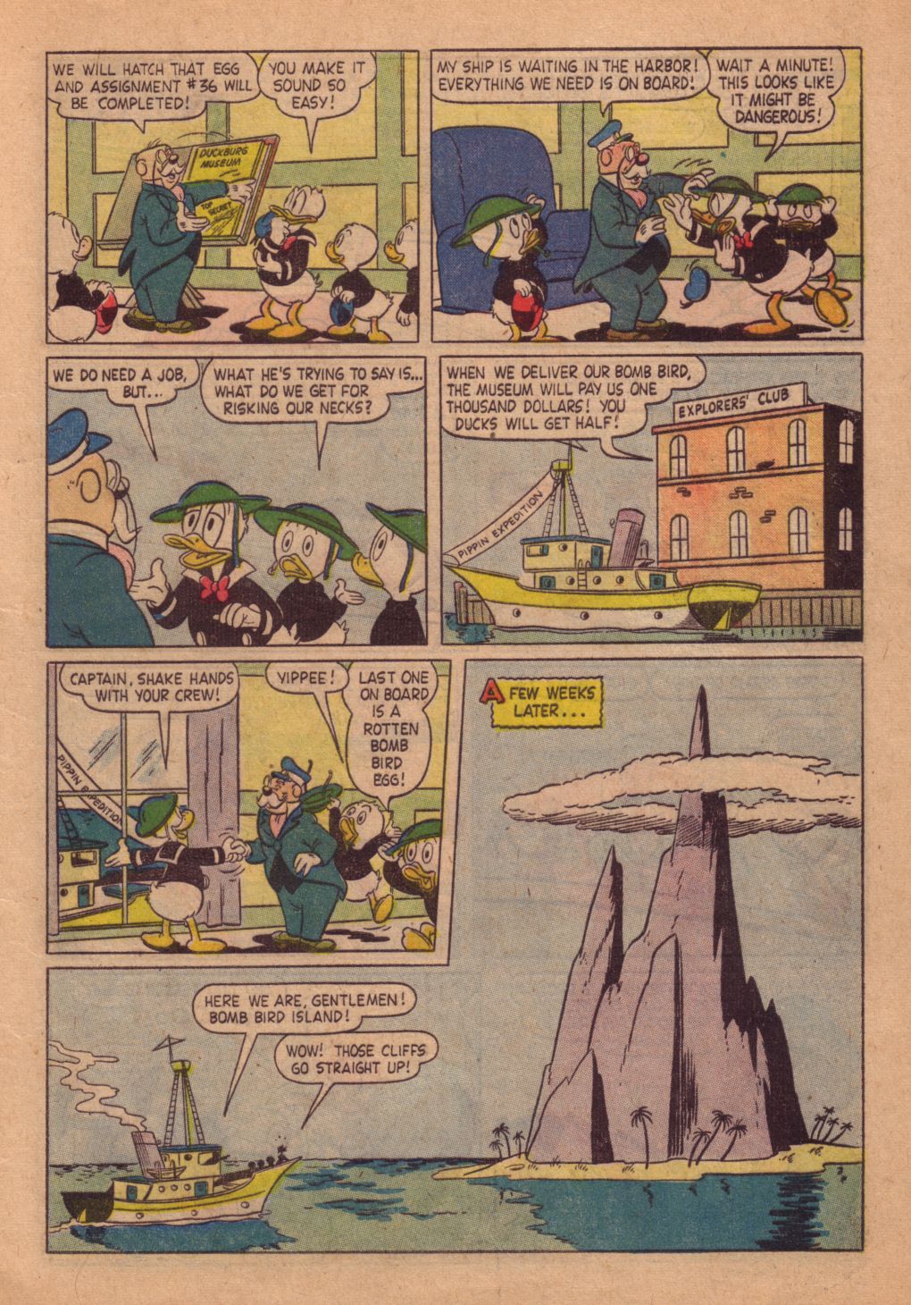 Read online Walt Disney's Donald Duck (1952) comic -  Issue #64 - 5