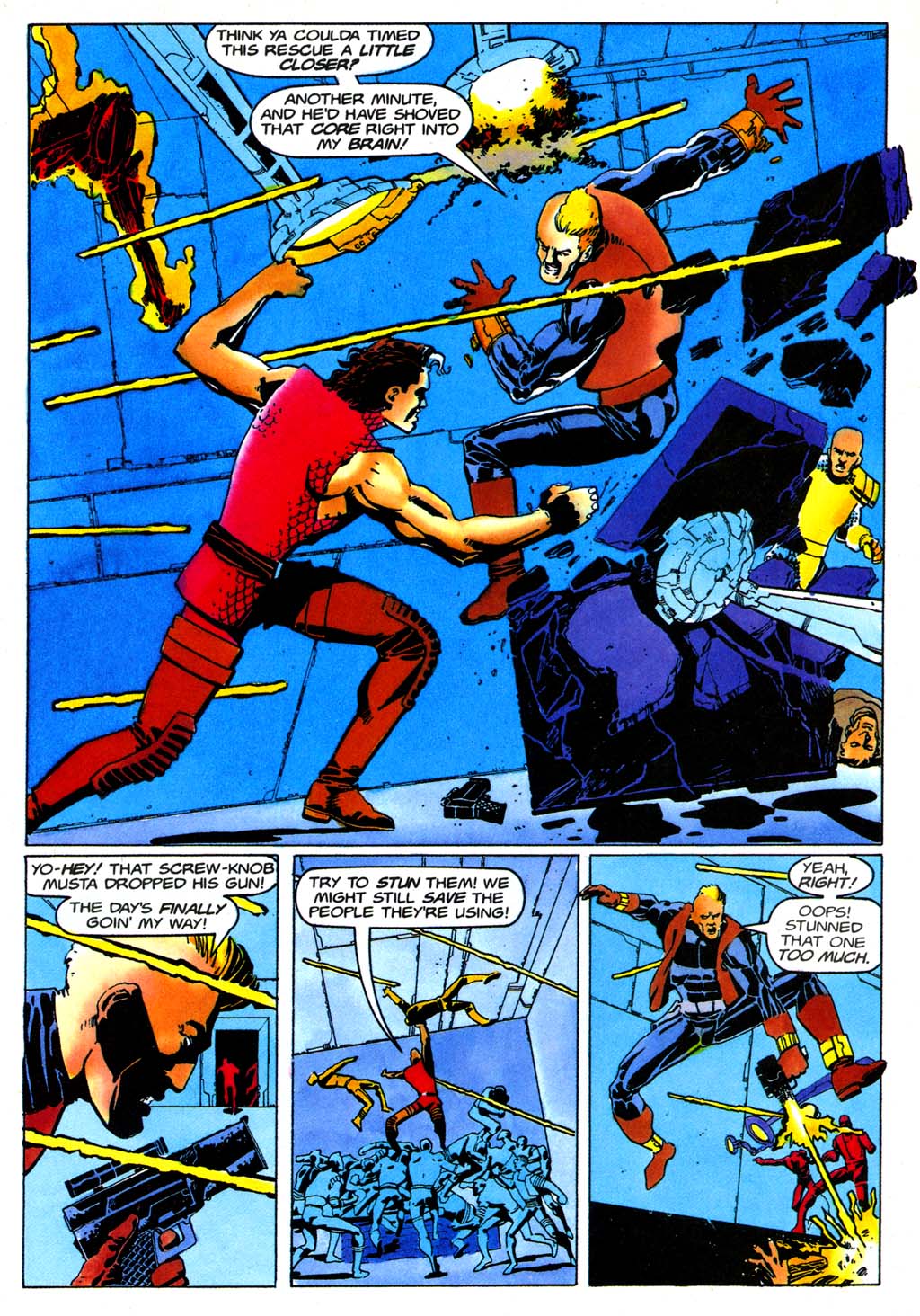 Read online Magnus Robot Fighter (1991) comic -  Issue #50 - 4
