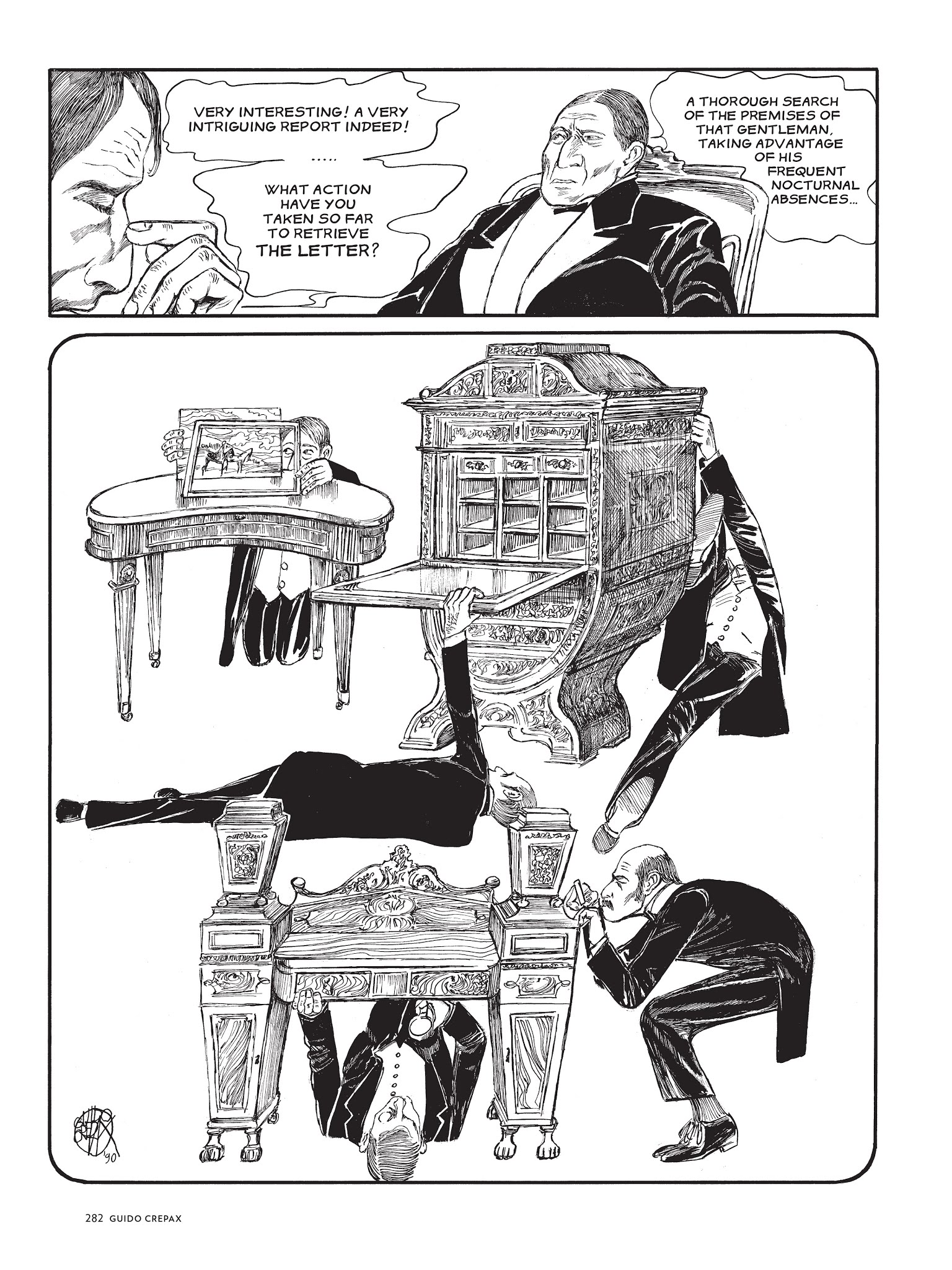 Read online The Complete Crepax comic -  Issue # TPB 3 - 270
