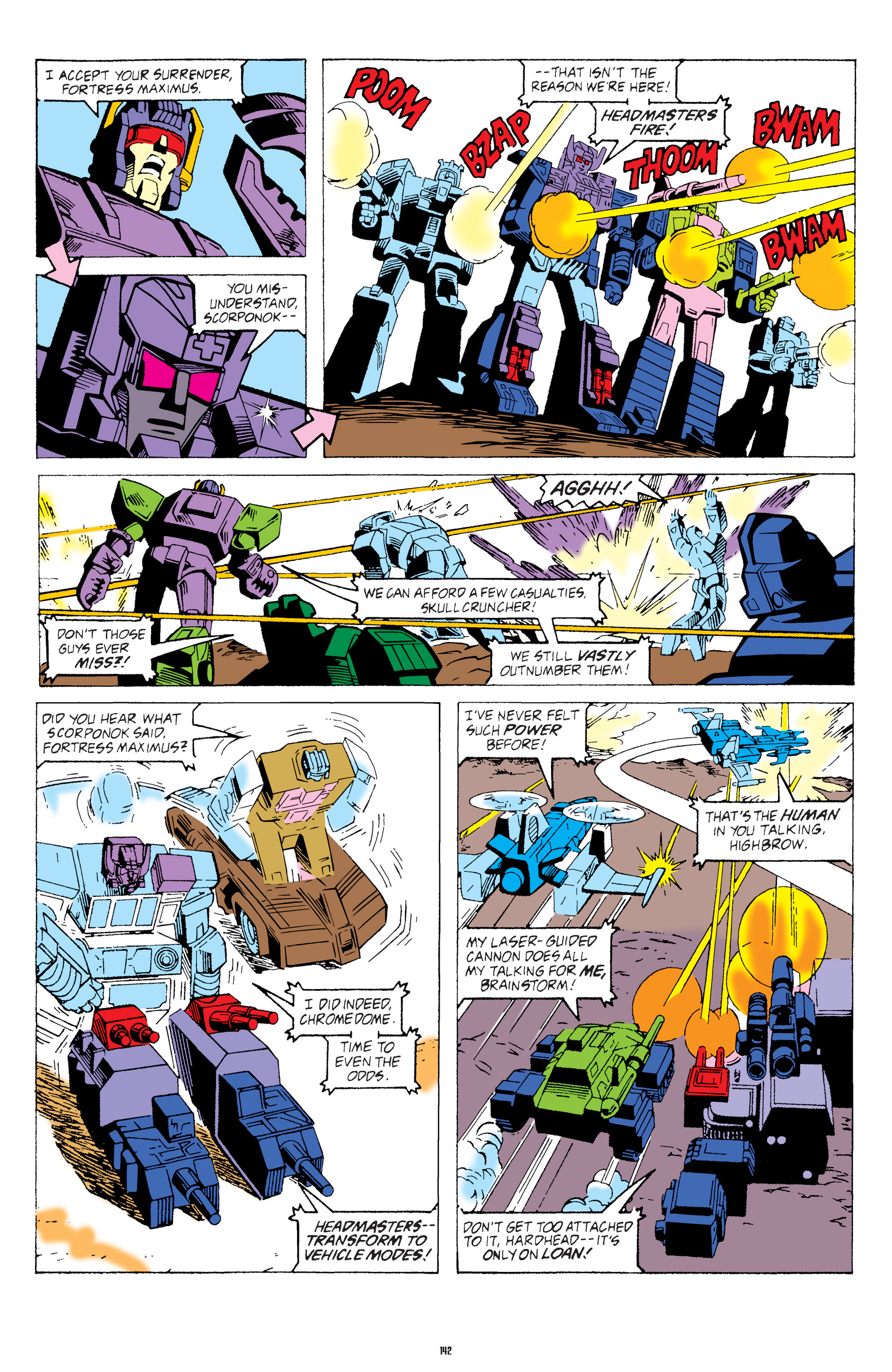 Read online The Transformers Classics comic -  Issue # TPB 7 - 141