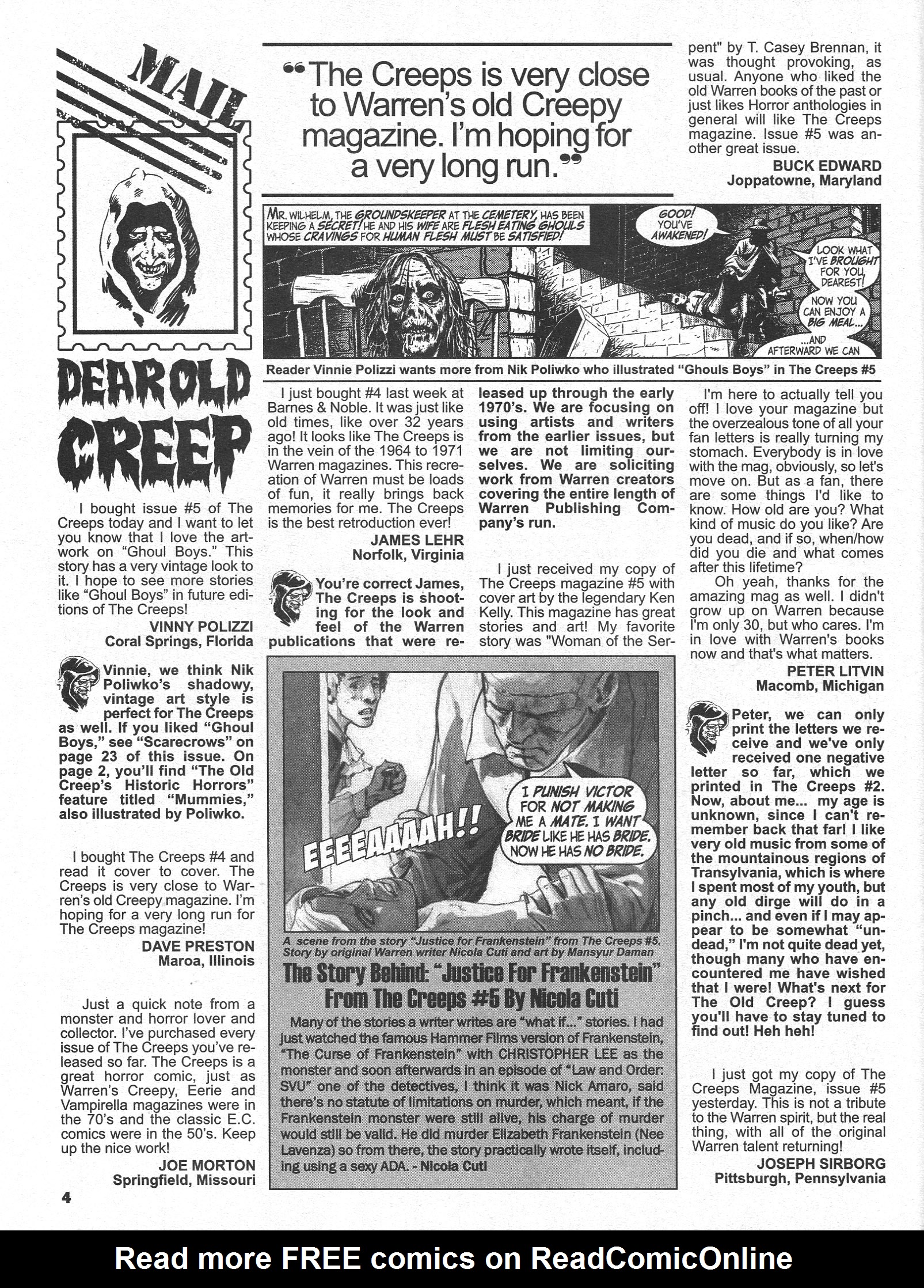 Read online The Creeps comic -  Issue #6 - 4