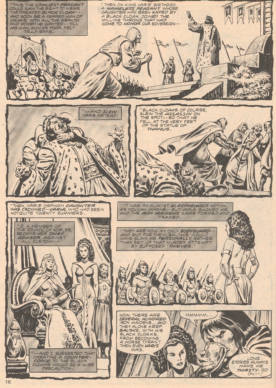 Read online The Savage Sword Of Conan comic -  Issue #68 - 16
