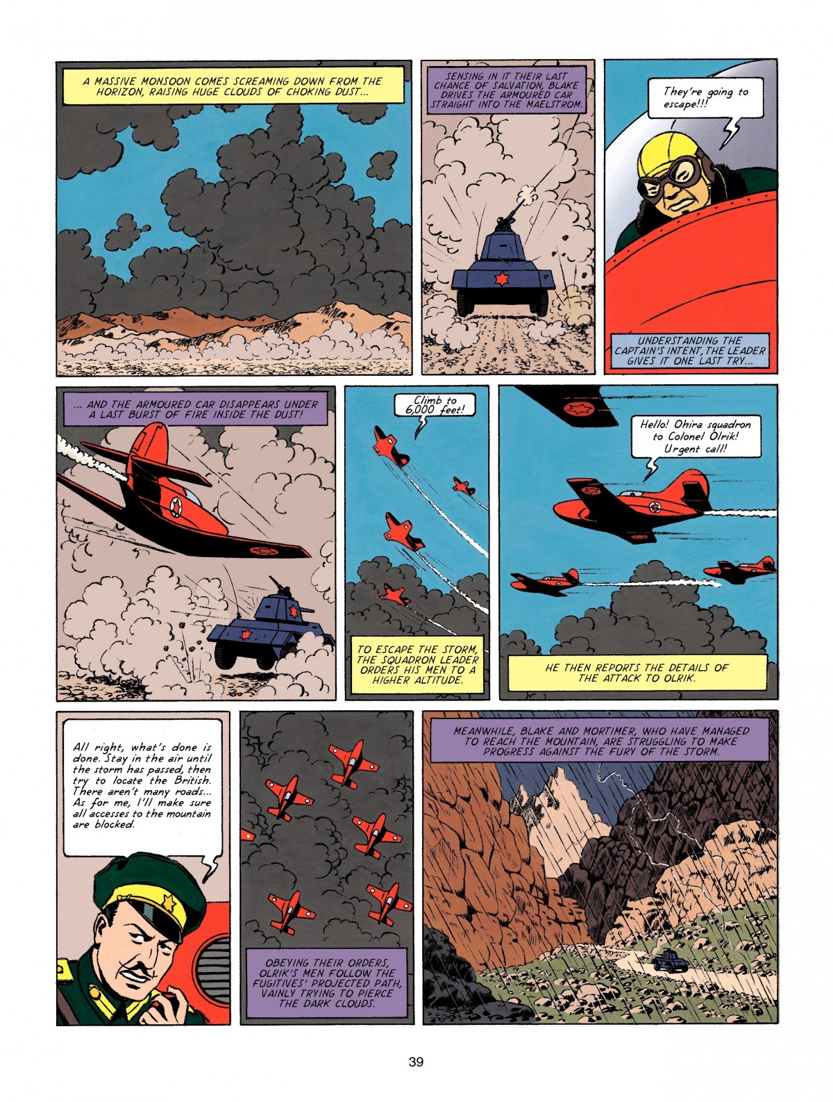 Read online Blake & Mortimer comic -  Issue #15 - 39