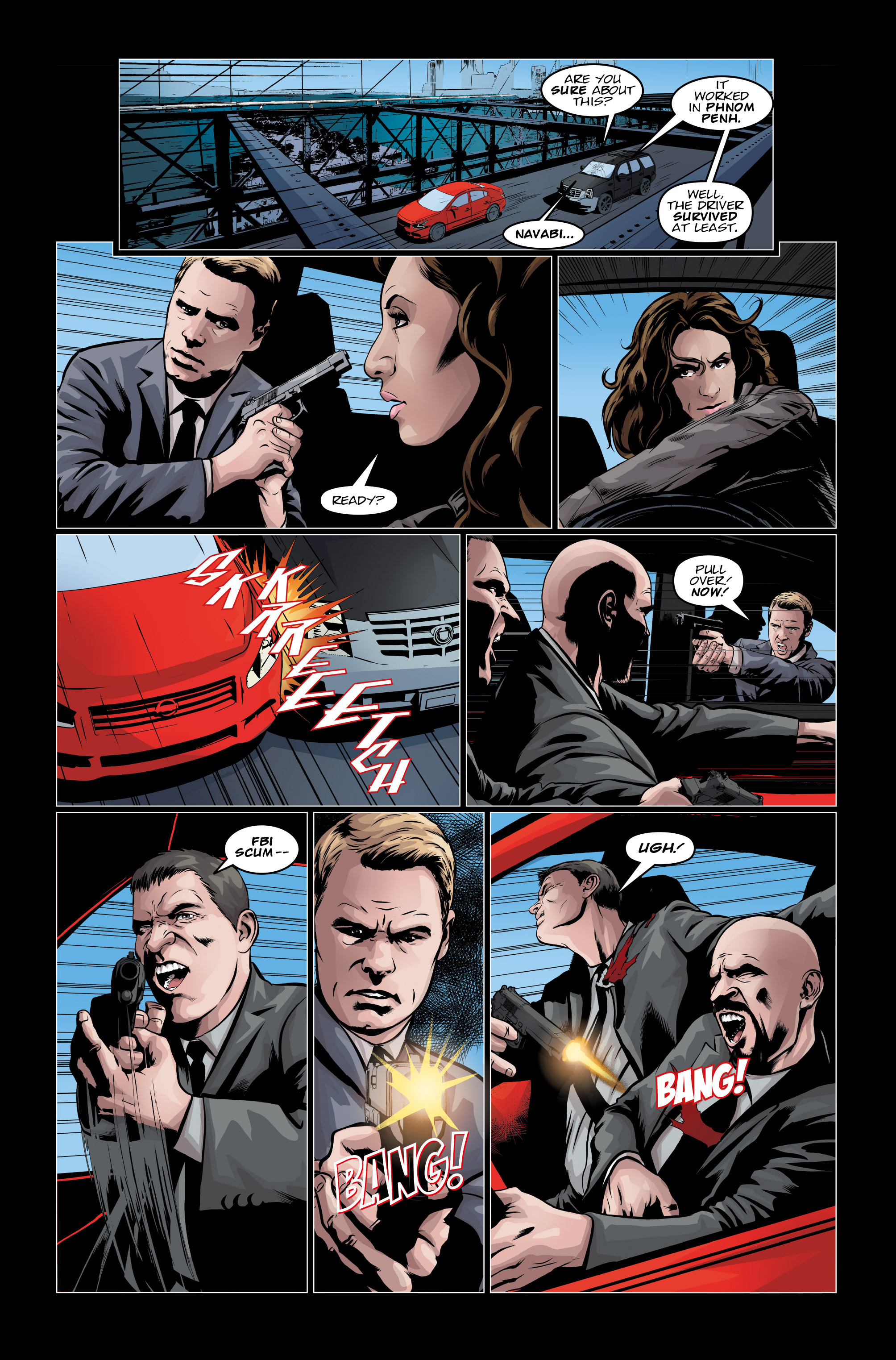 Read online The Blacklist comic -  Issue #8 - 12