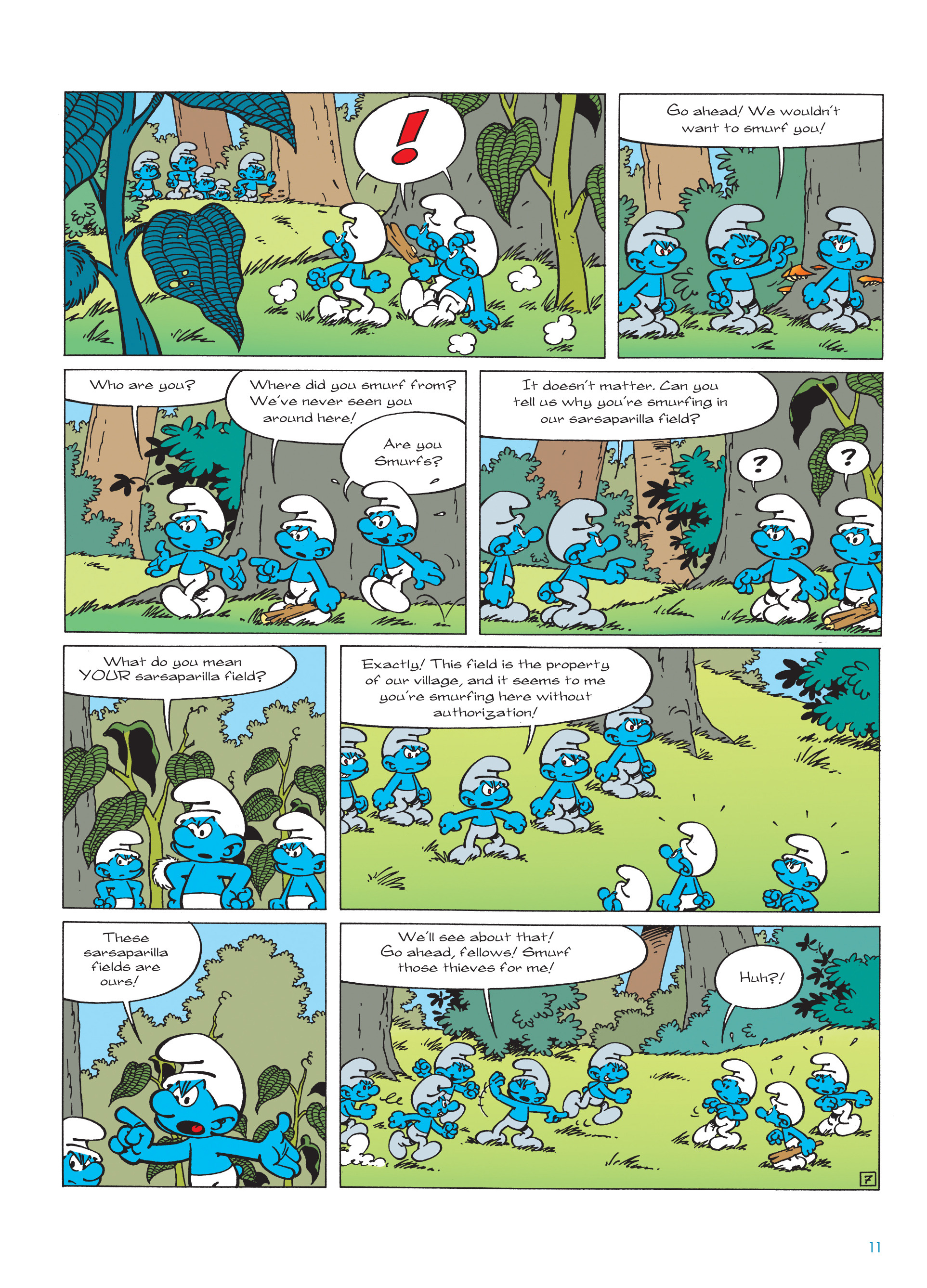 Read online The Smurfs comic -  Issue #22 - 12