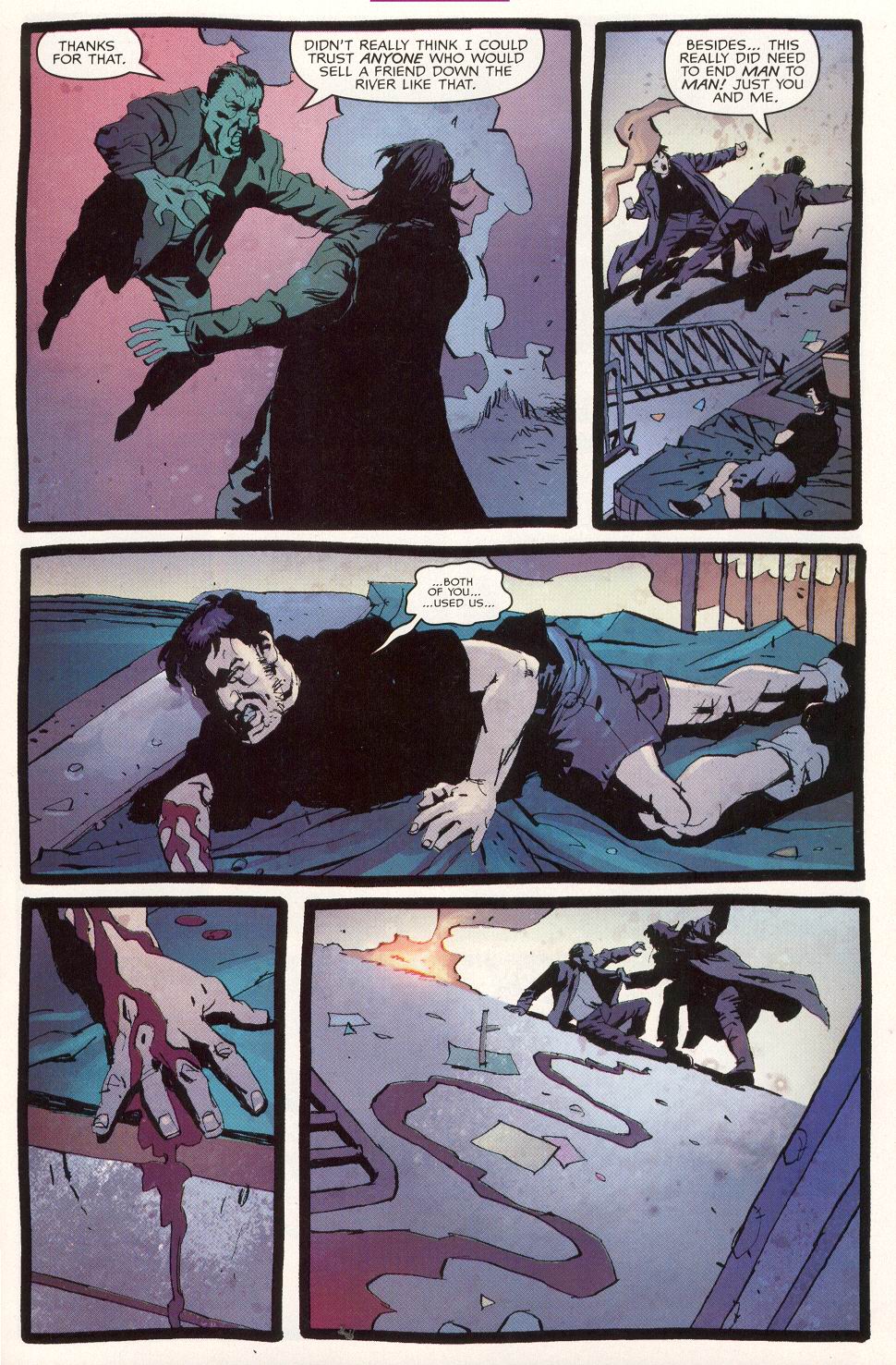 Read online The Brotherhood comic -  Issue #9 - 21