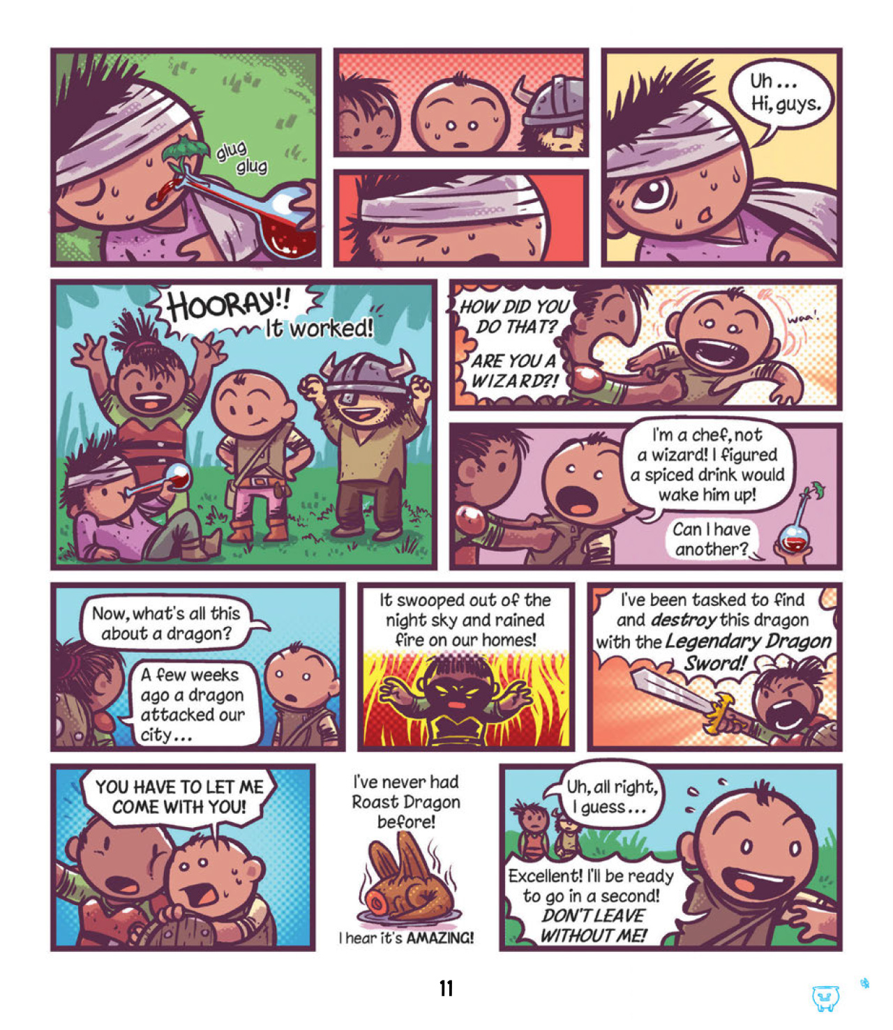 Read online Rutabaga: The Adventure Chef comic -  Issue # TPB 1 - 13