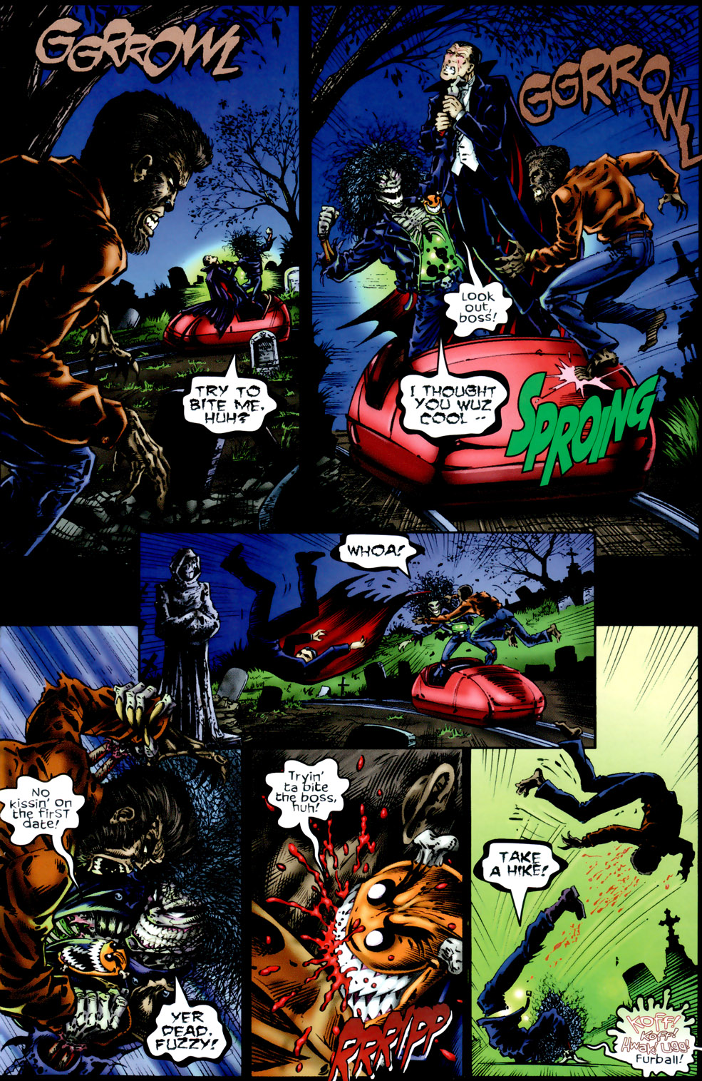 Read online Evil Ernie vs. the Movie Monsters comic -  Issue # Full - 11