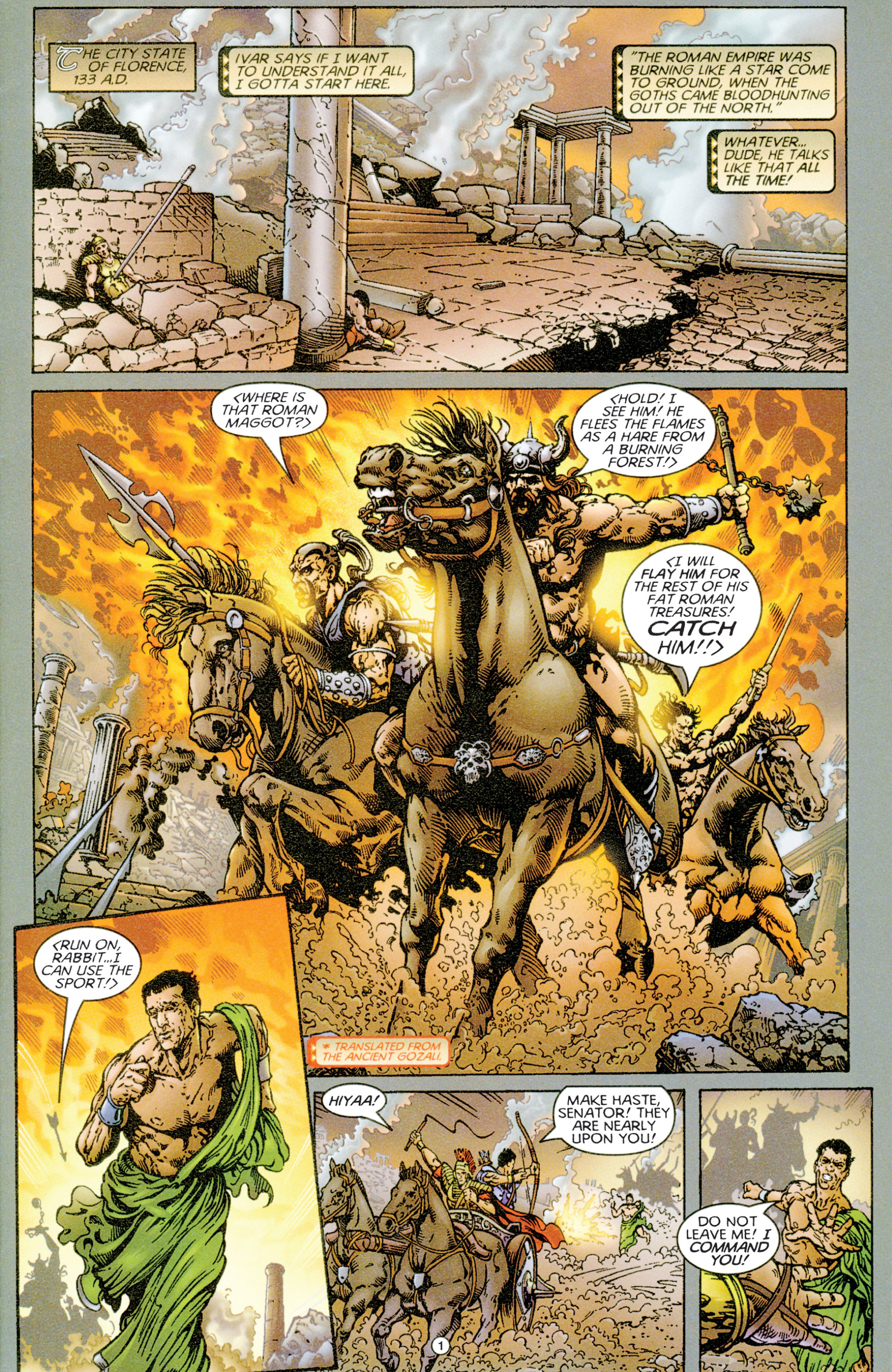 Read online Eternal Warriors comic -  Issue # Issue Time & Treachery - 2