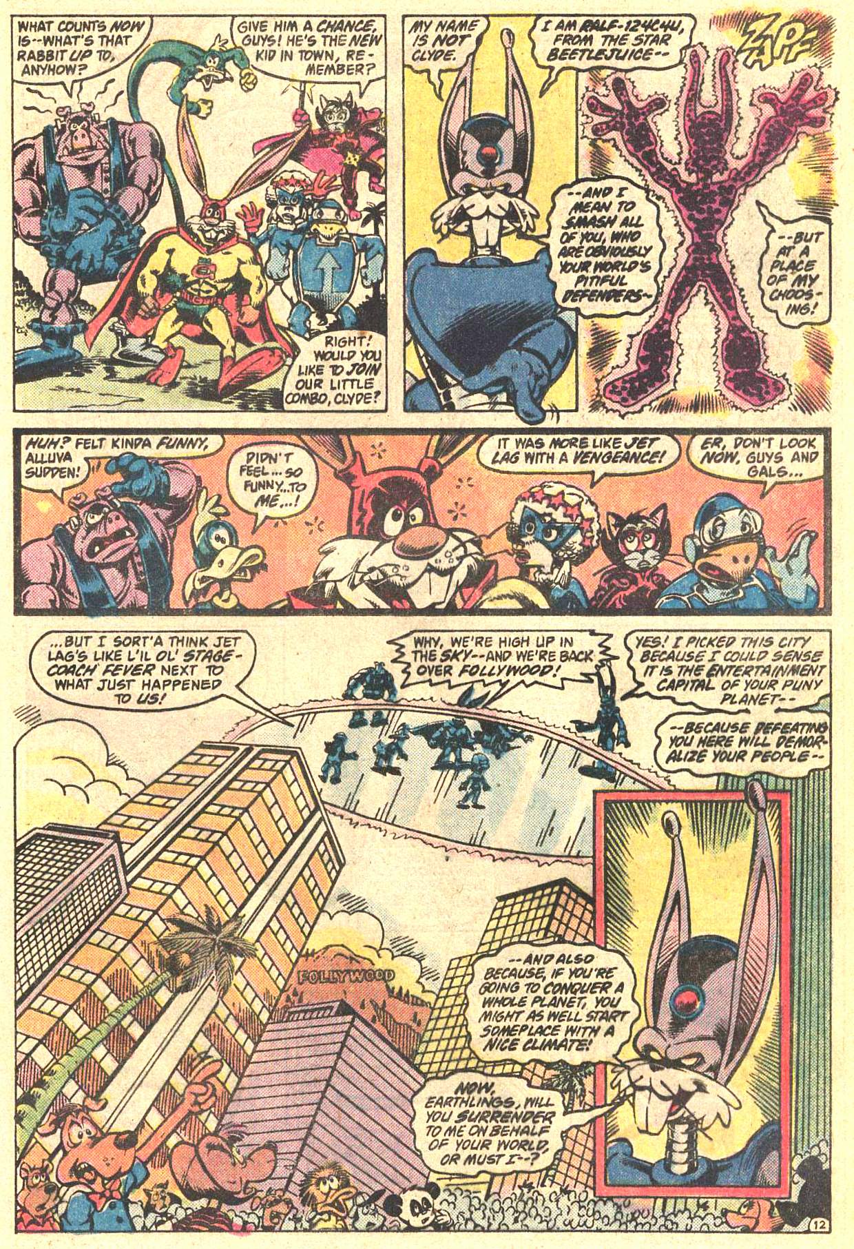 Read online Captain Carrot and His Amazing Zoo Crew! comic -  Issue #6 - 13