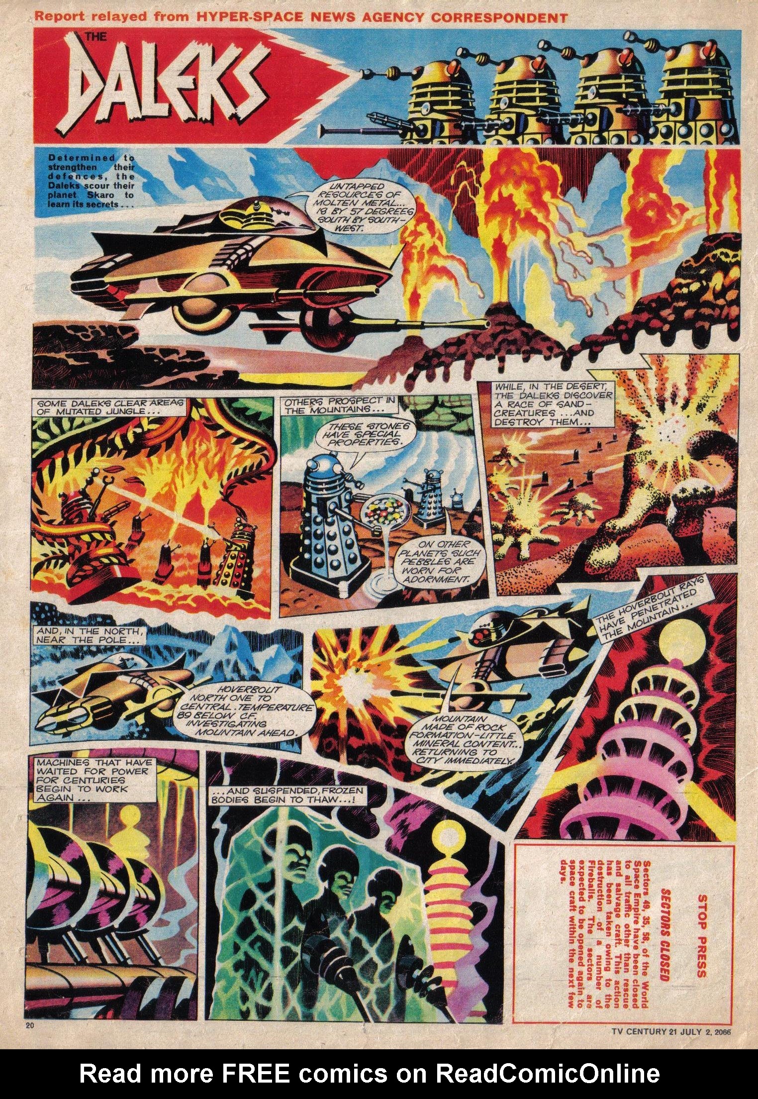 Read online TV Century 21 (TV 21) comic -  Issue #76 - 19