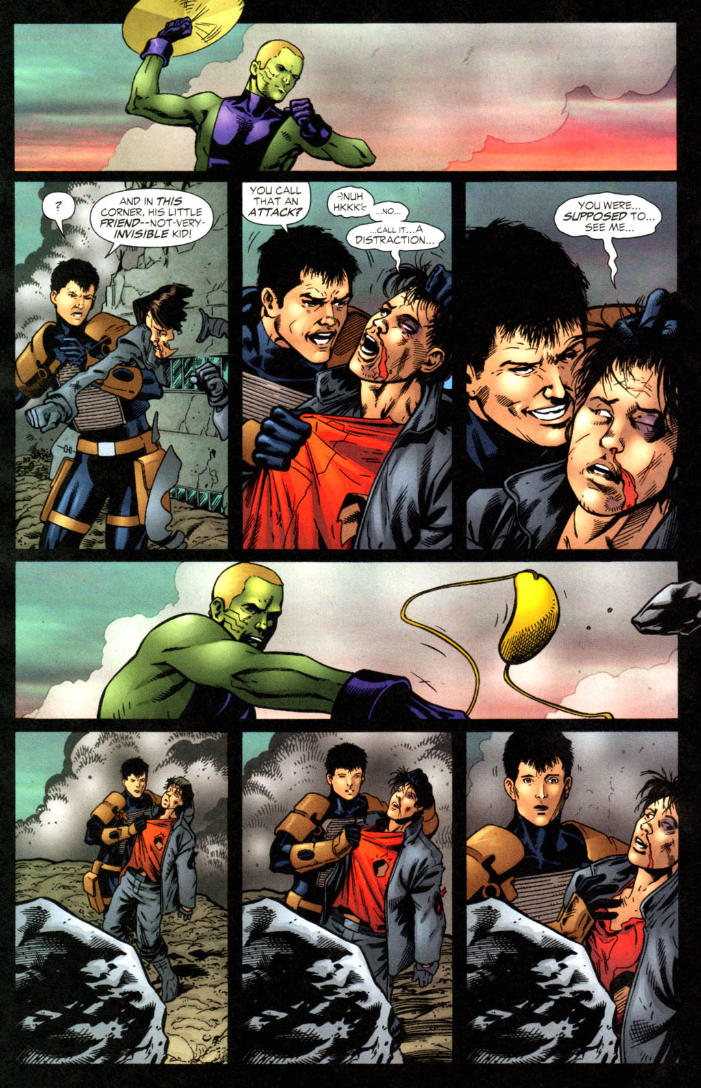 Read online Legion of Super-Heroes (2005) comic -  Issue #12 - 13