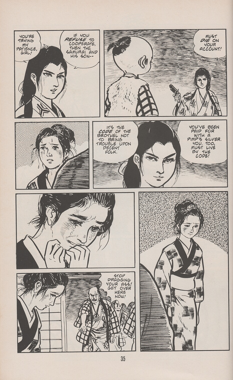 Read online Lone Wolf and Cub comic -  Issue #7 - 38