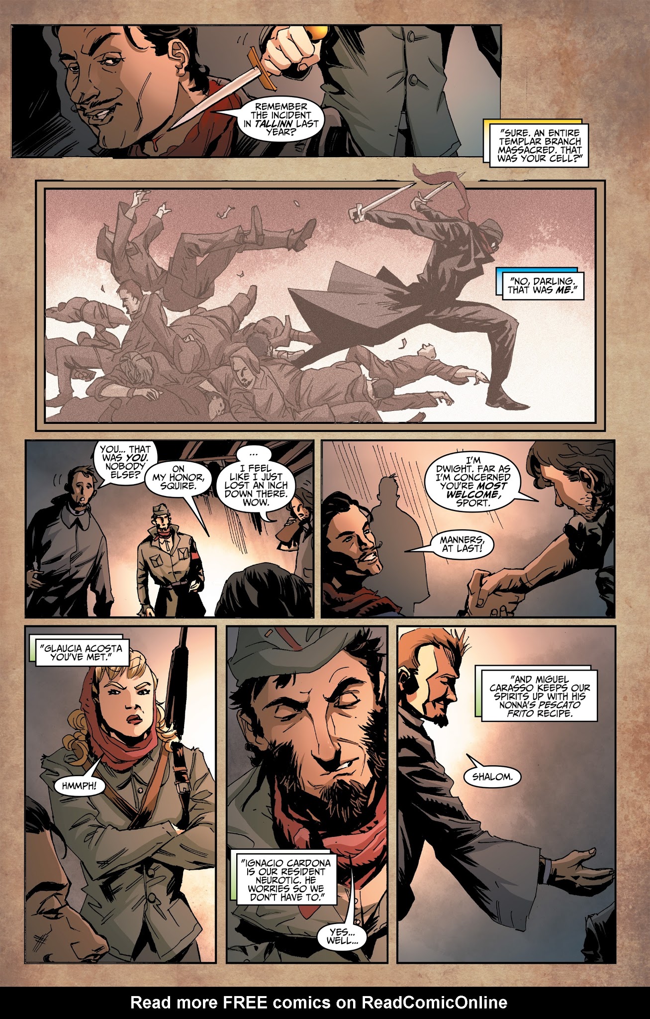 Read online Assassin's Creed: Uprising comic -  Issue #6 - 10