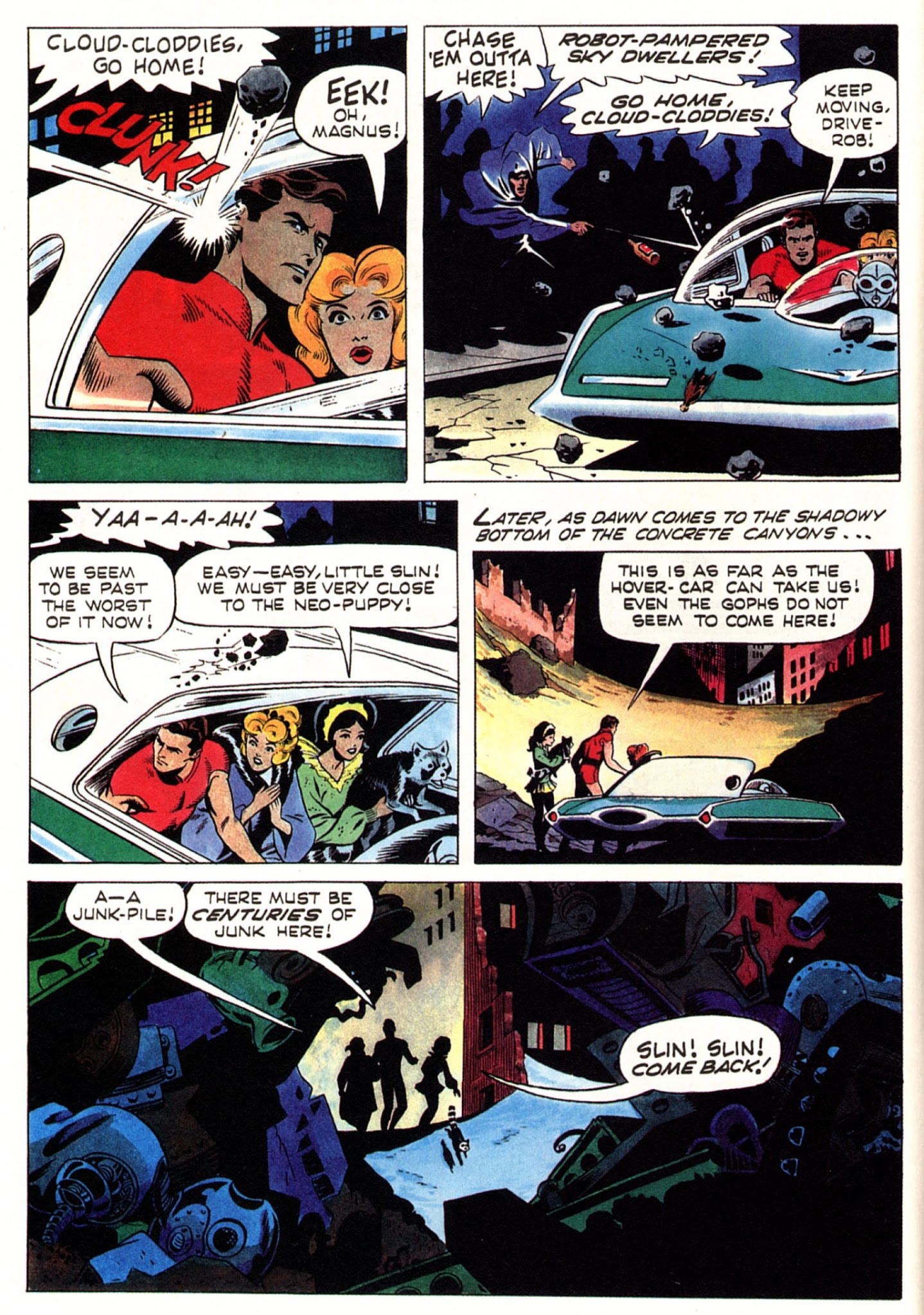 Read online Vintage Magnus, Robot Fighter comic -  Issue #4 - 7