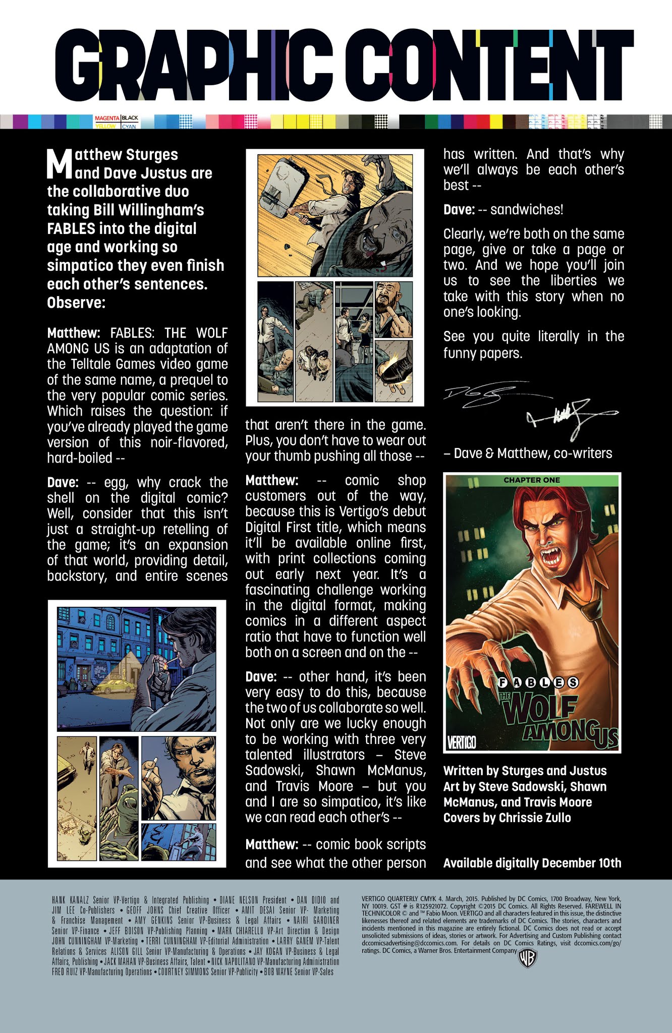 Read online Vertigo Quarterly CMYK comic -  Issue #4 - 71