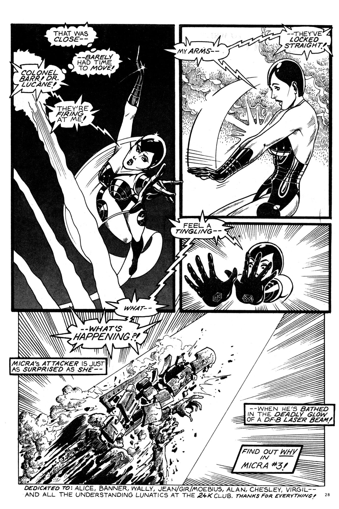 Read online MICRA: Mind Controlled Remote Automaton comic -  Issue #2 - 30