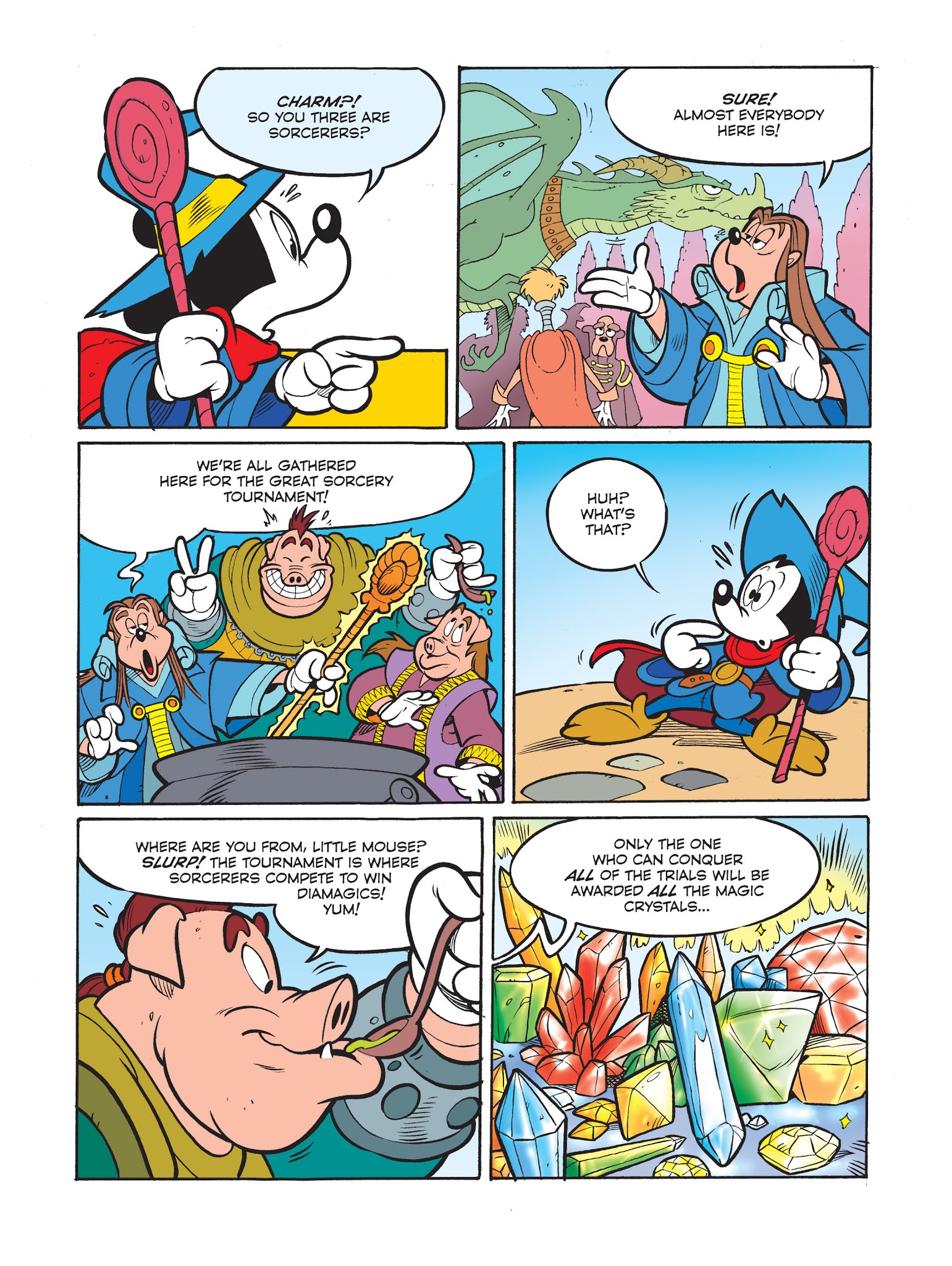 Read online Wizards of Mickey (2012) comic -  Issue #1 - 18