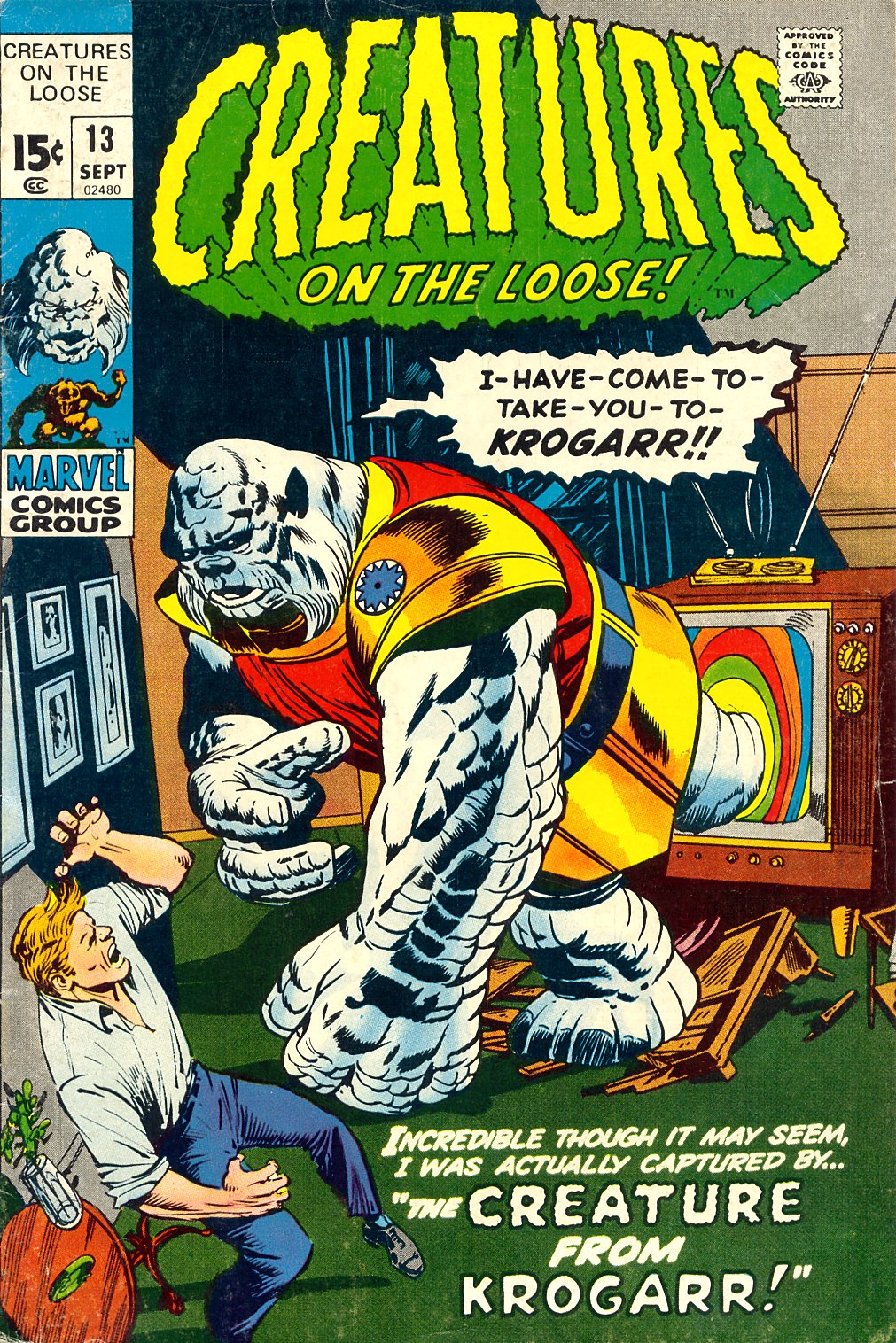 Read online Creatures on the Loose comic -  Issue #13 - 1