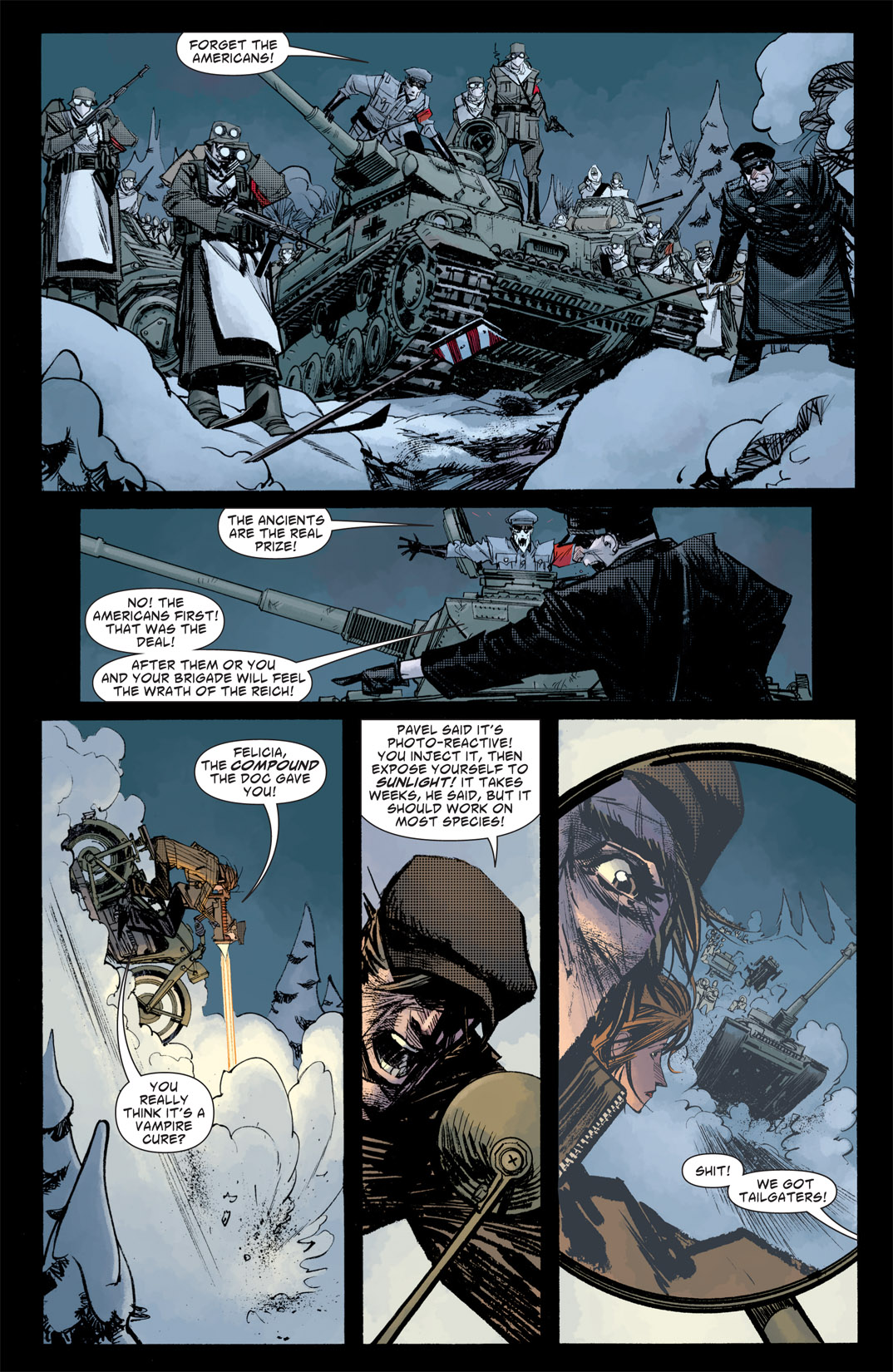 Read online American Vampire: Survival of the Fittest comic -  Issue #5 - 7