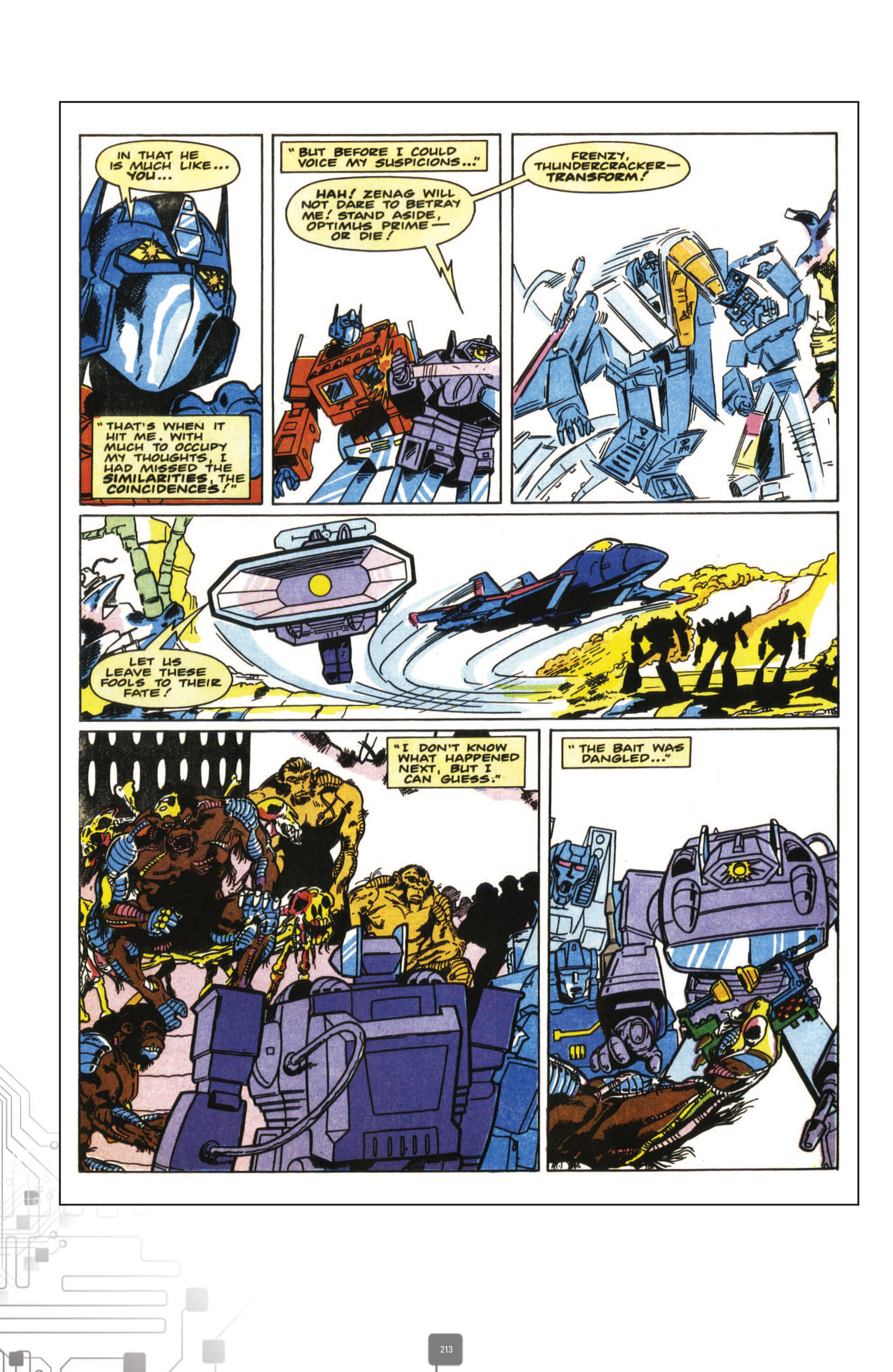 Read online The Transformers Classics UK comic -  Issue # TPB 3 - 213