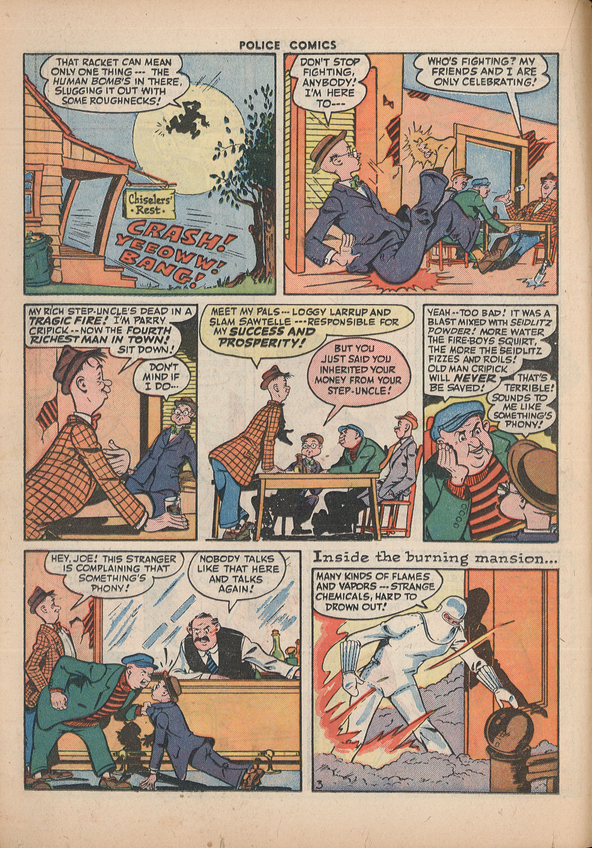 Read online Police Comics comic -  Issue #55 - 26