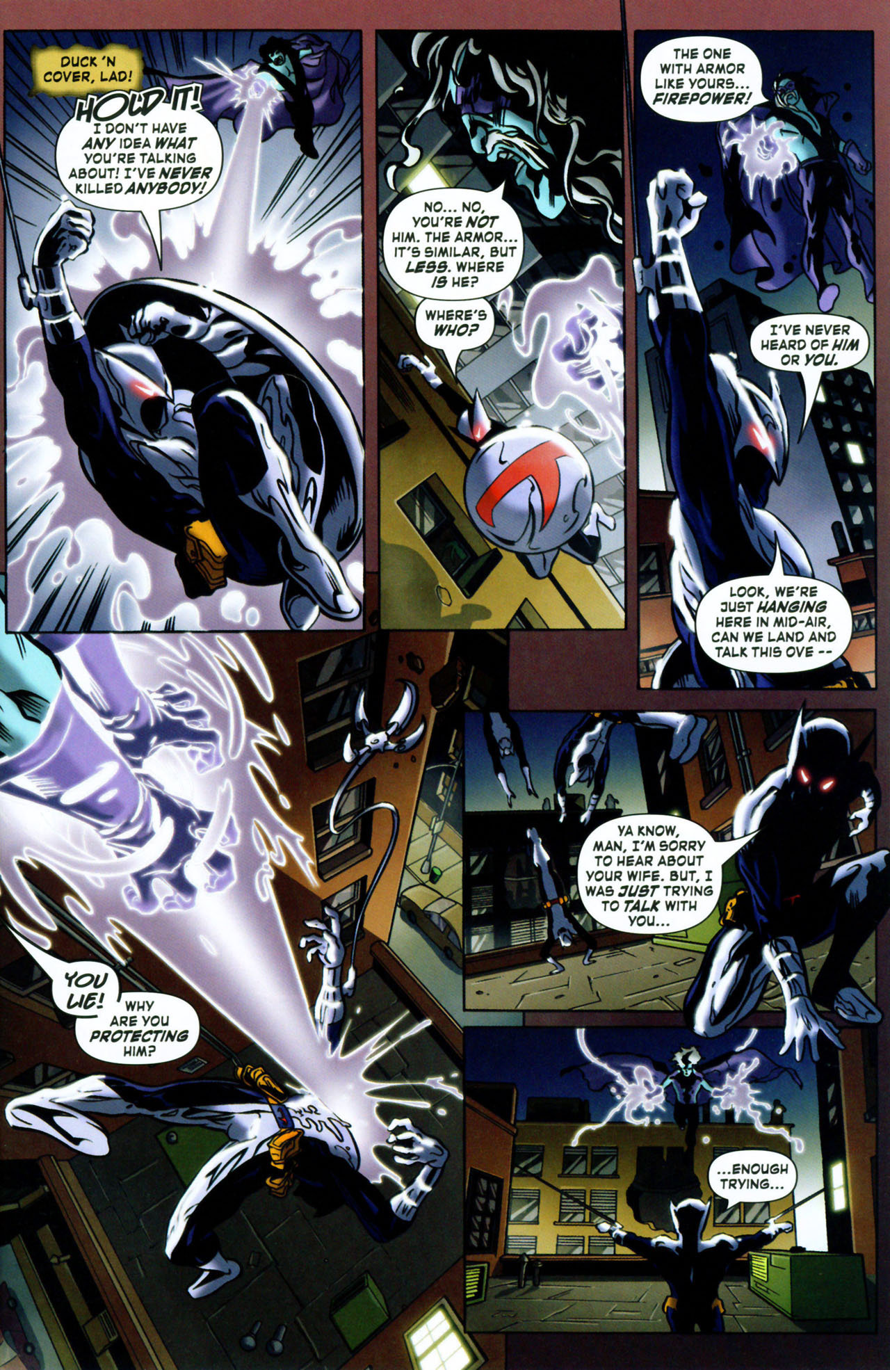Read online ShadowHawk (2005) comic -  Issue #1 - 7