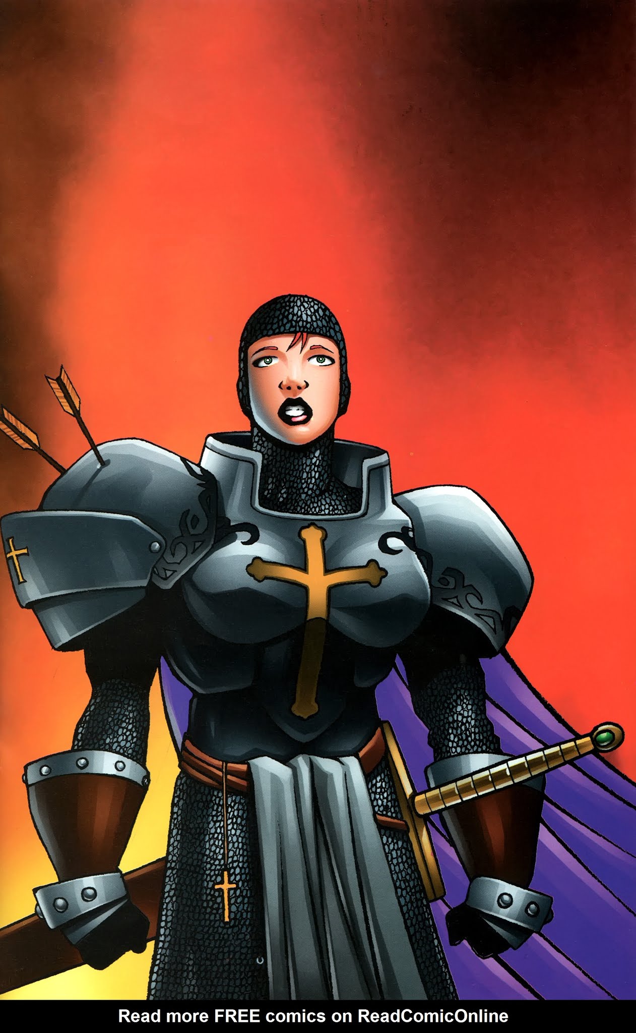 Read online Warrior Nun Areala: Portraits comic -  Issue # Full - 21