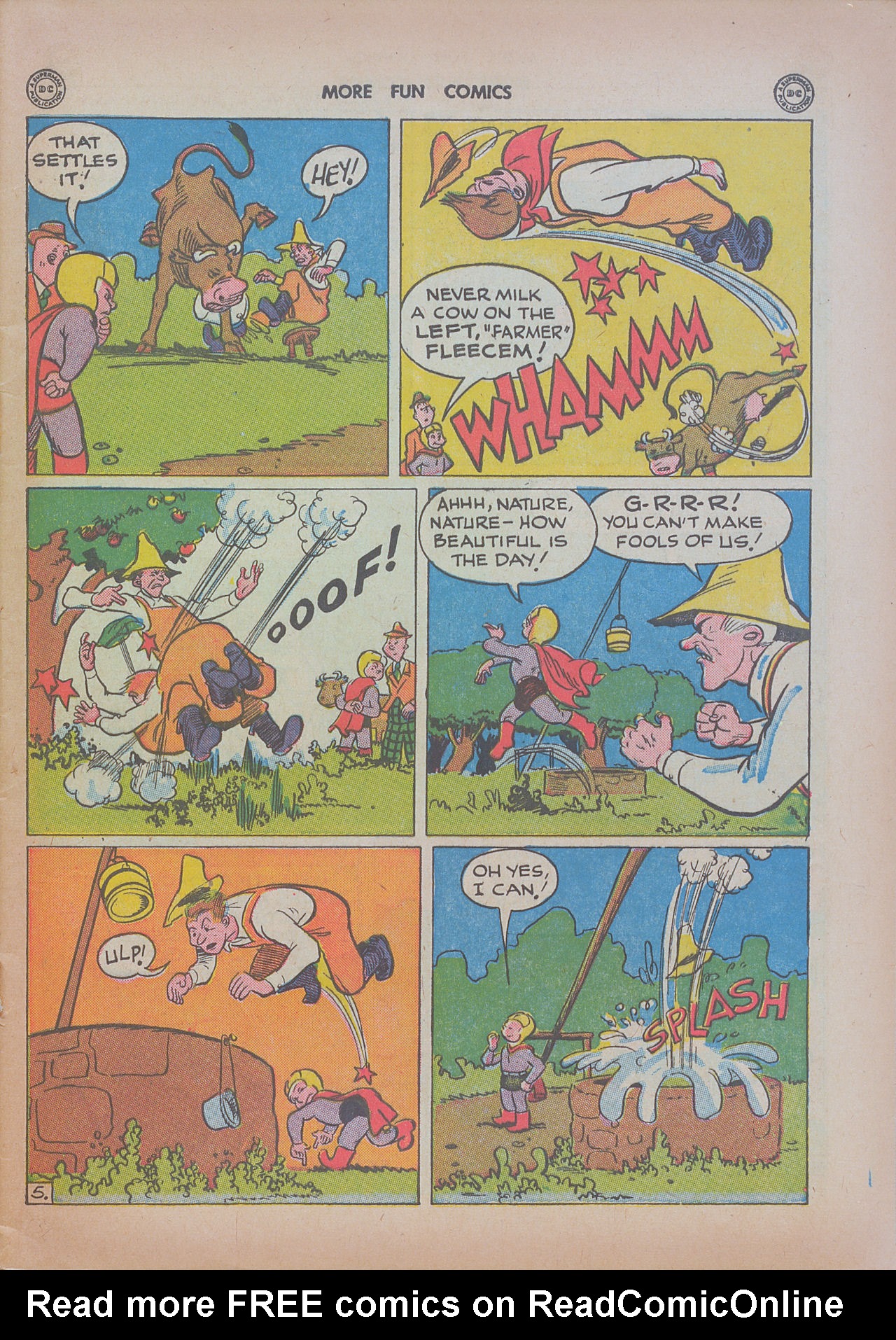 Read online More Fun Comics comic -  Issue #115 - 7