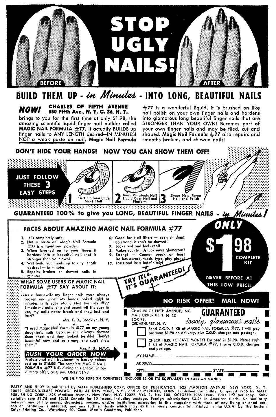 Read online Patsy and Hedy comic -  Issue #108 - 2