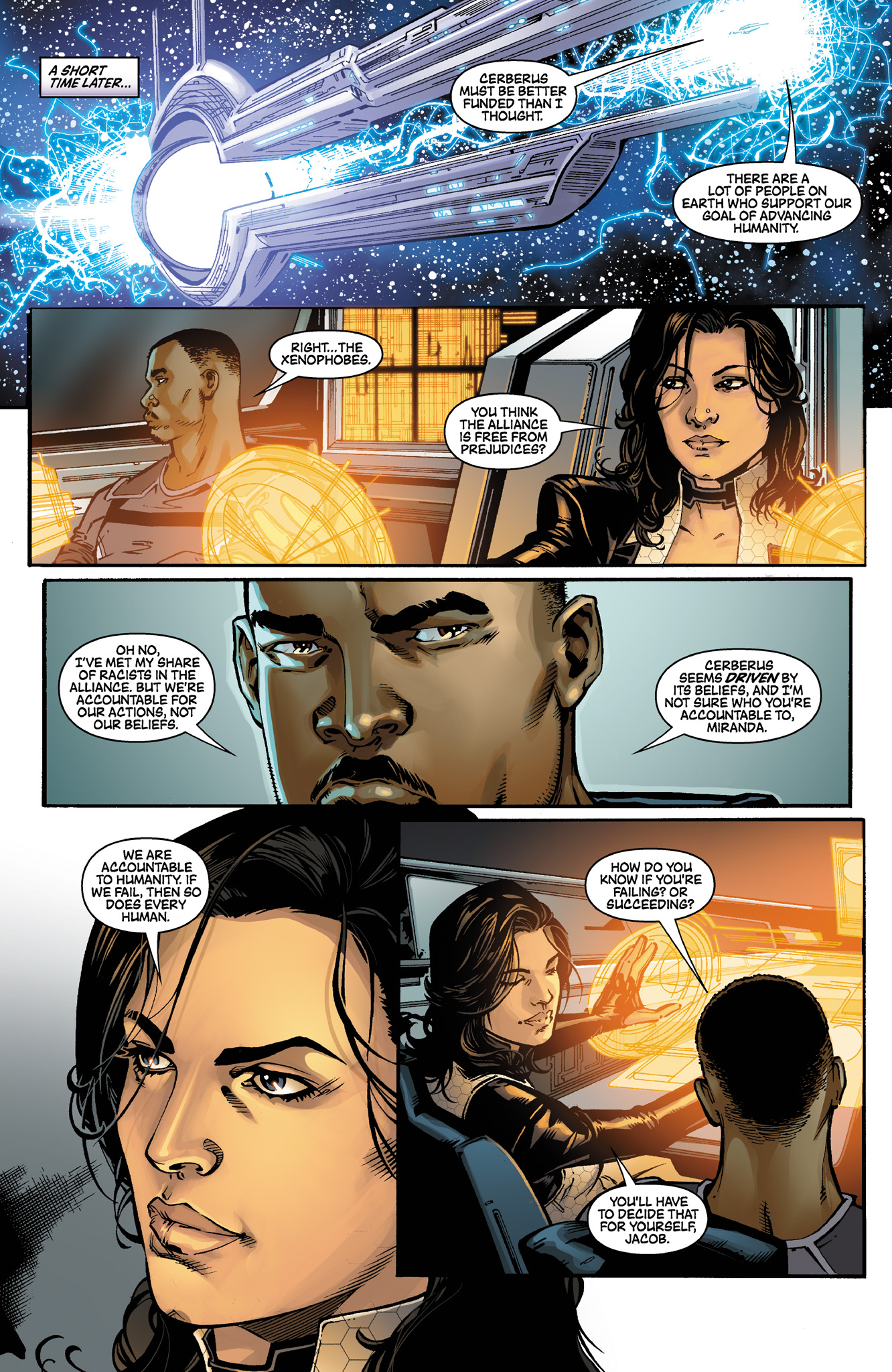 Read online Mass Effect: Foundation comic -  Issue #5 - 10