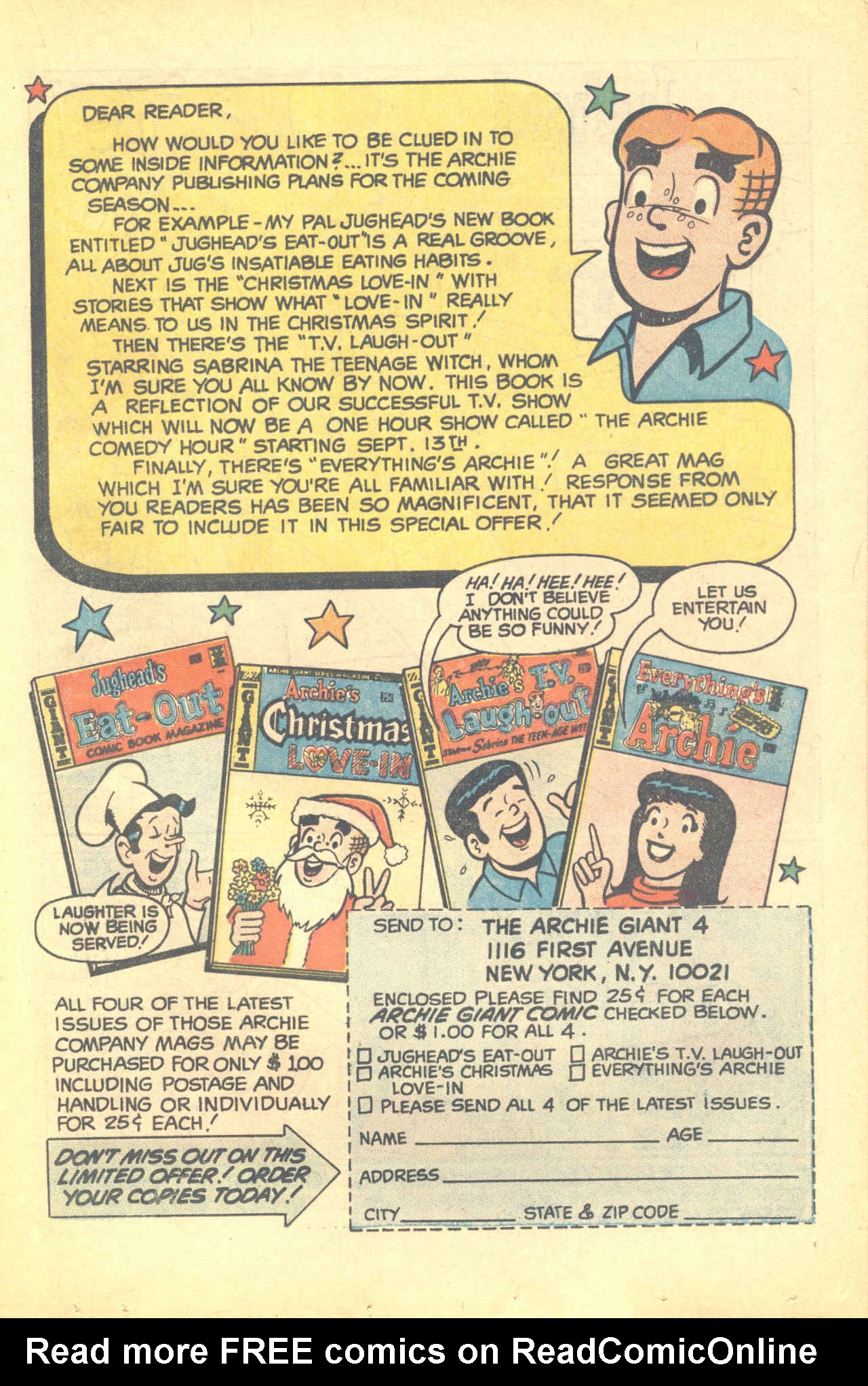 Read online Jughead (1965) comic -  Issue #176 - 19