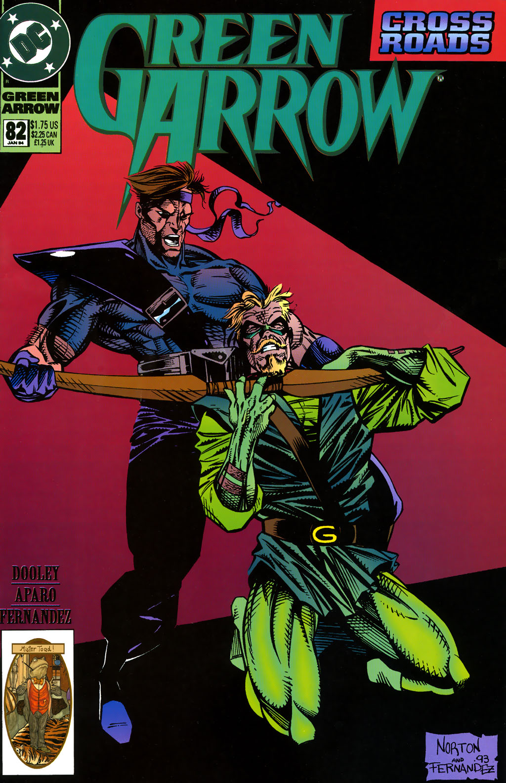 Read online Green Arrow (1988) comic -  Issue #82 - 1