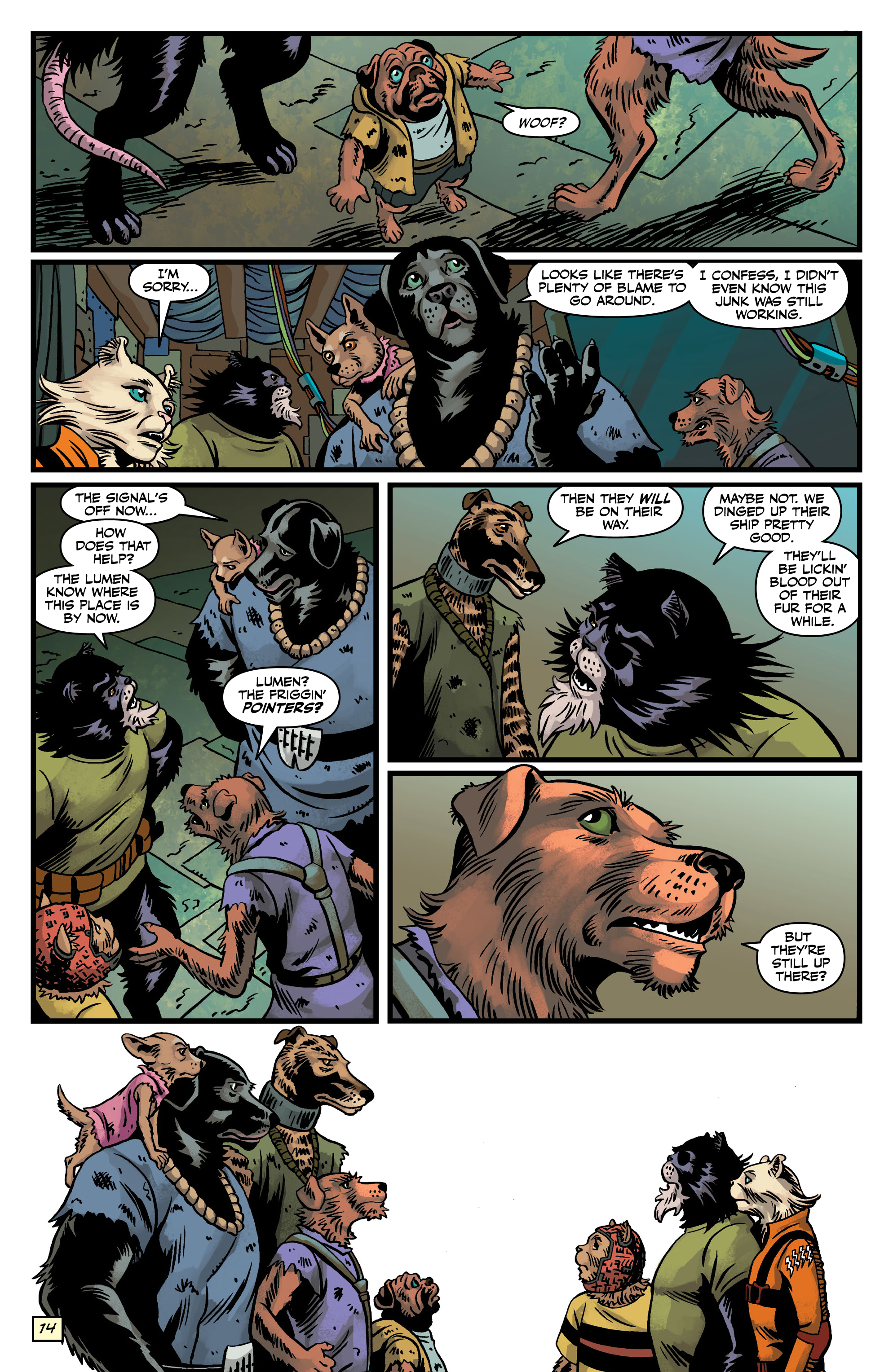 Read online Captain Ginger Season 2 comic -  Issue #3 - 15