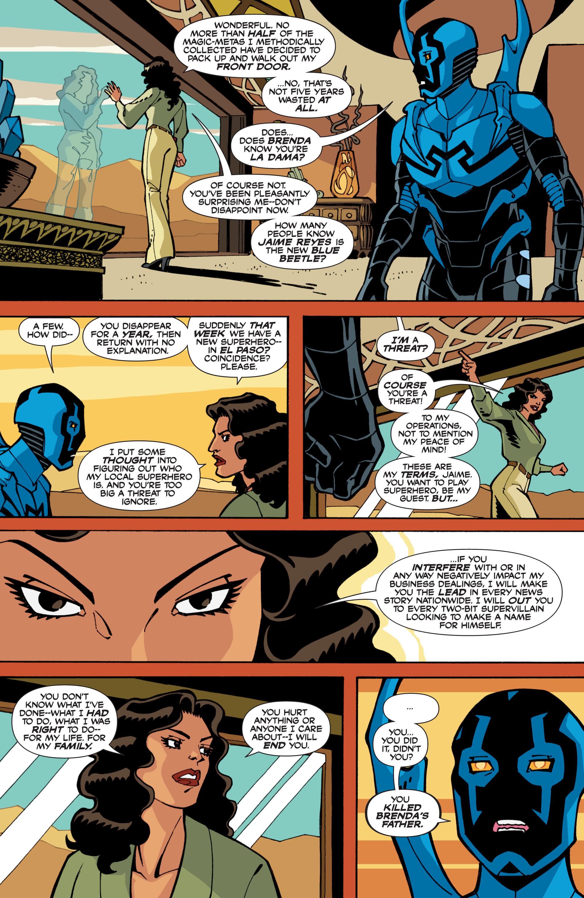 Read online Blue Beetle (2006) comic -  Issue #6 - 22