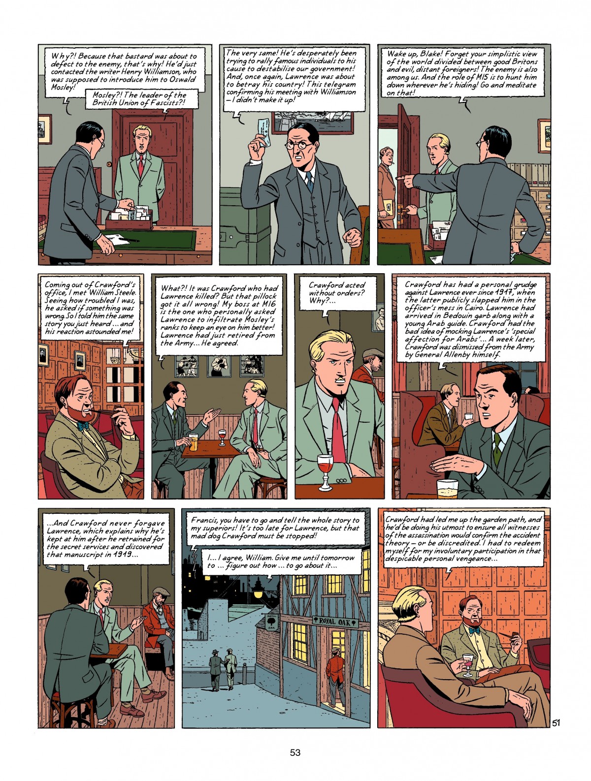 Read online Blake & Mortimer comic -  Issue #18 - 53