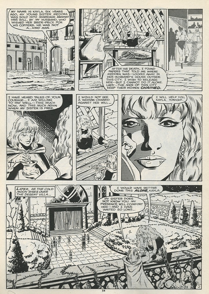 Read online The Savage Sword Of Conan comic -  Issue #178 - 56