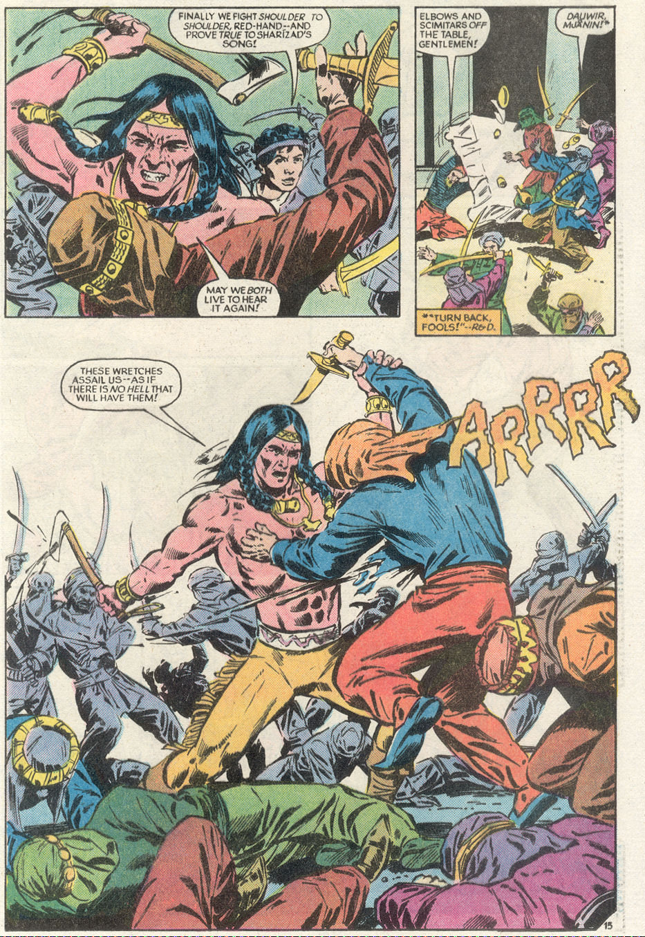 Read online Arak Son of Thunder comic -  Issue #35 - 15