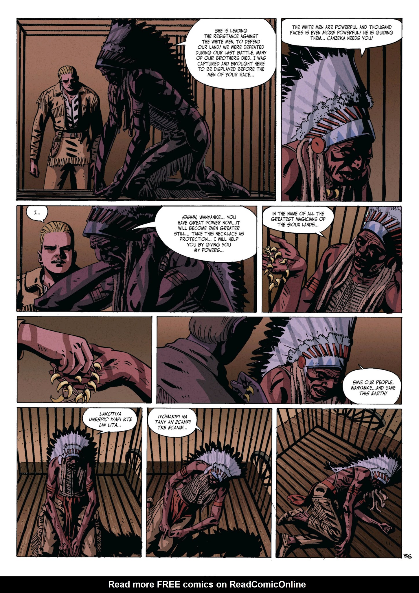 Read online Thousand Faces comic -  Issue #4 - 41