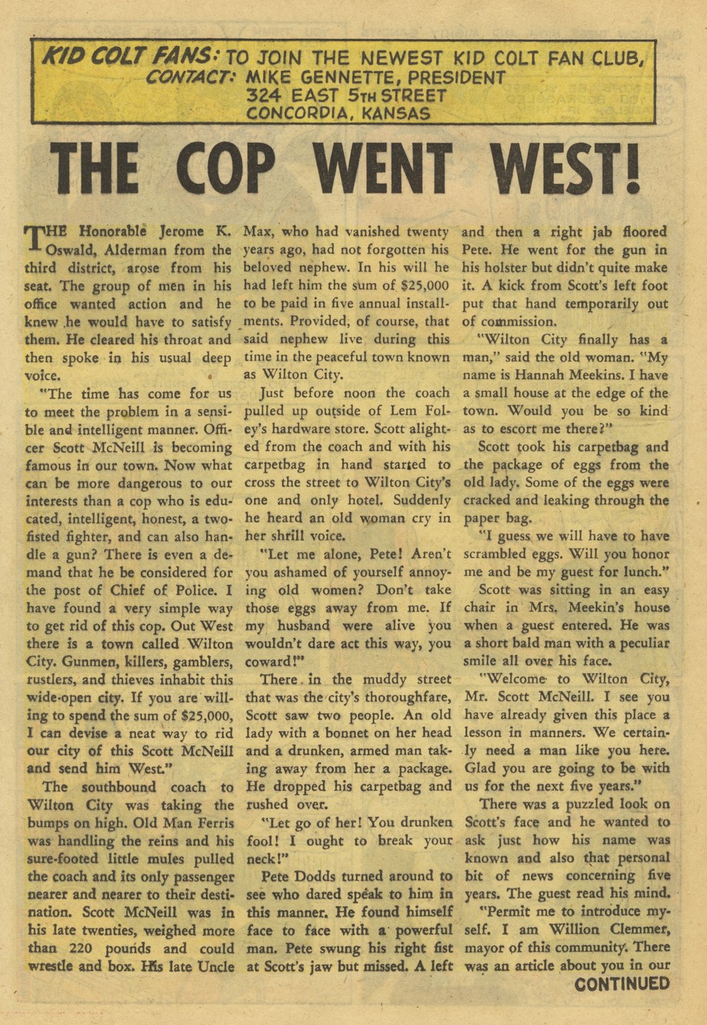 Read online Kid Colt Outlaw comic -  Issue #80 - 24