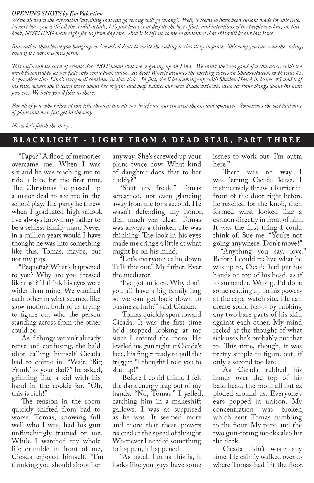 Read online Blacklight comic -  Issue #2 - 26