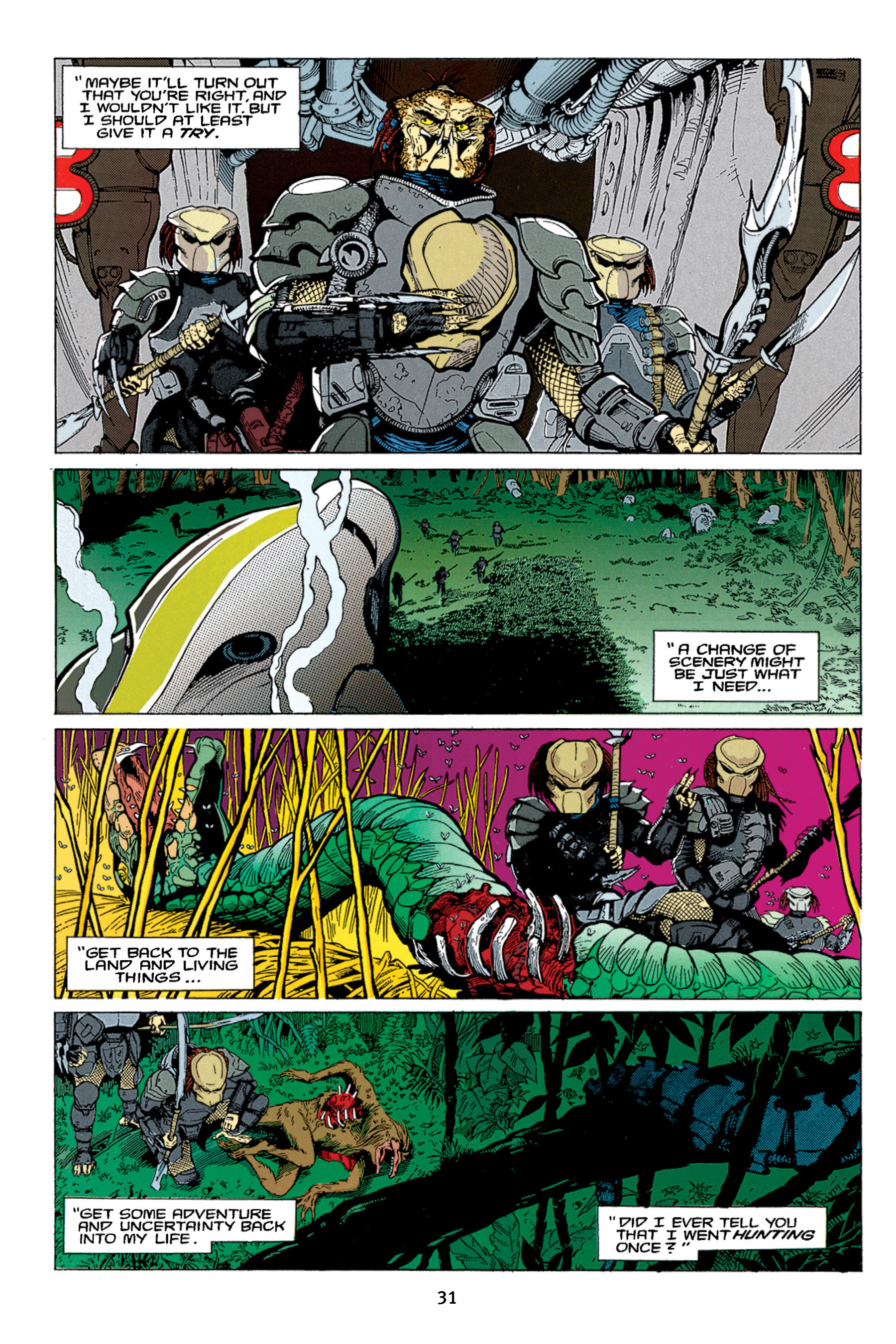 Read online Aliens vs. Predator Omnibus comic -  Issue # _TPB 1 Part 1 - 31