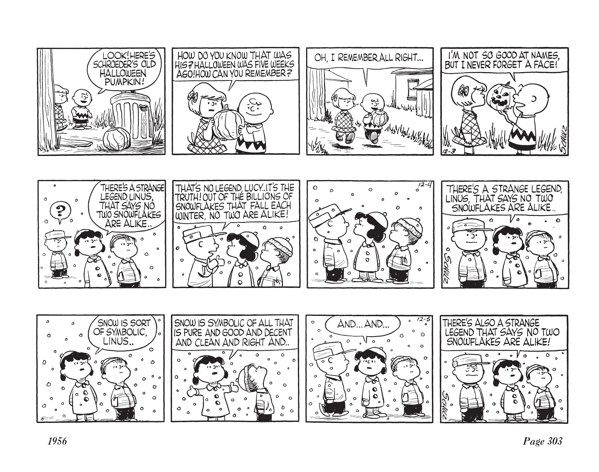 Read online The Complete Peanuts comic -  Issue # TPB 3 - 316