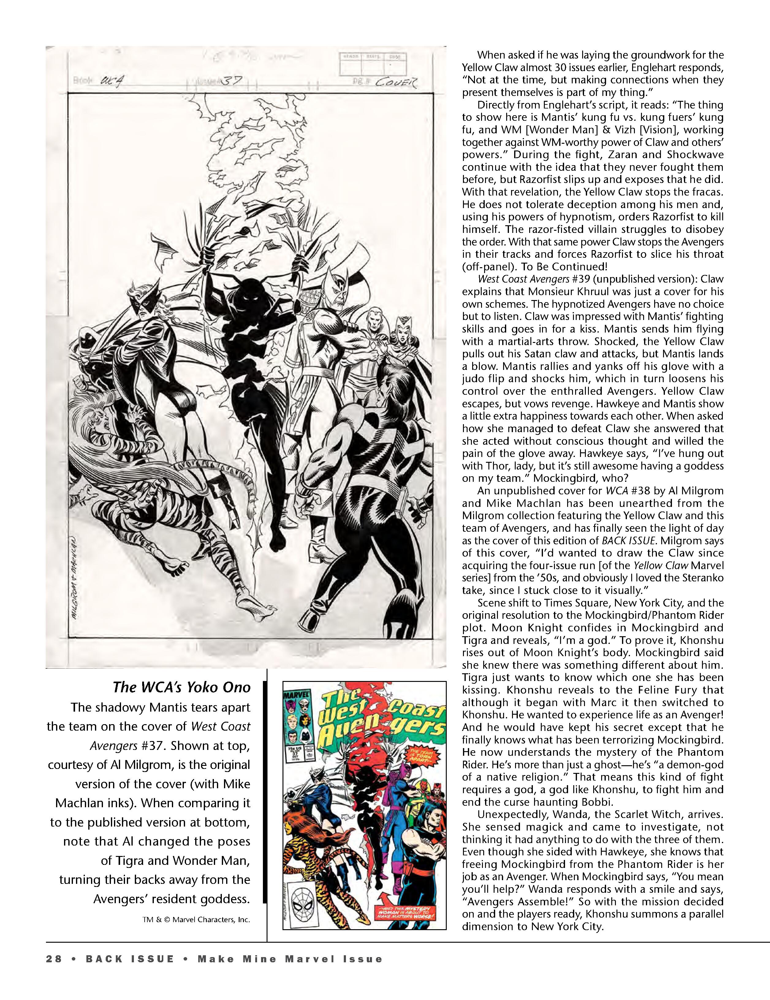 Read online Back Issue comic -  Issue #110 - 30